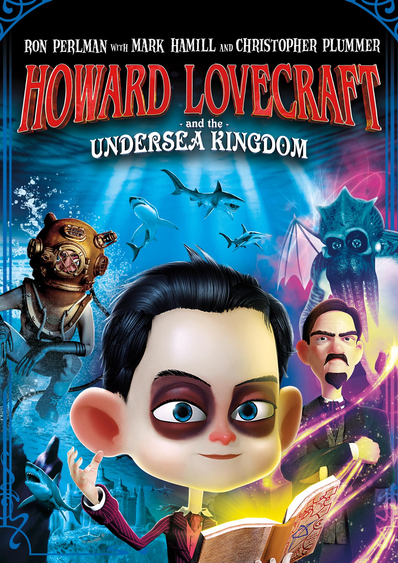 Howard Lovecraft Undersea Kingdom DVD soluciona tu busqueda de cine de terror animado