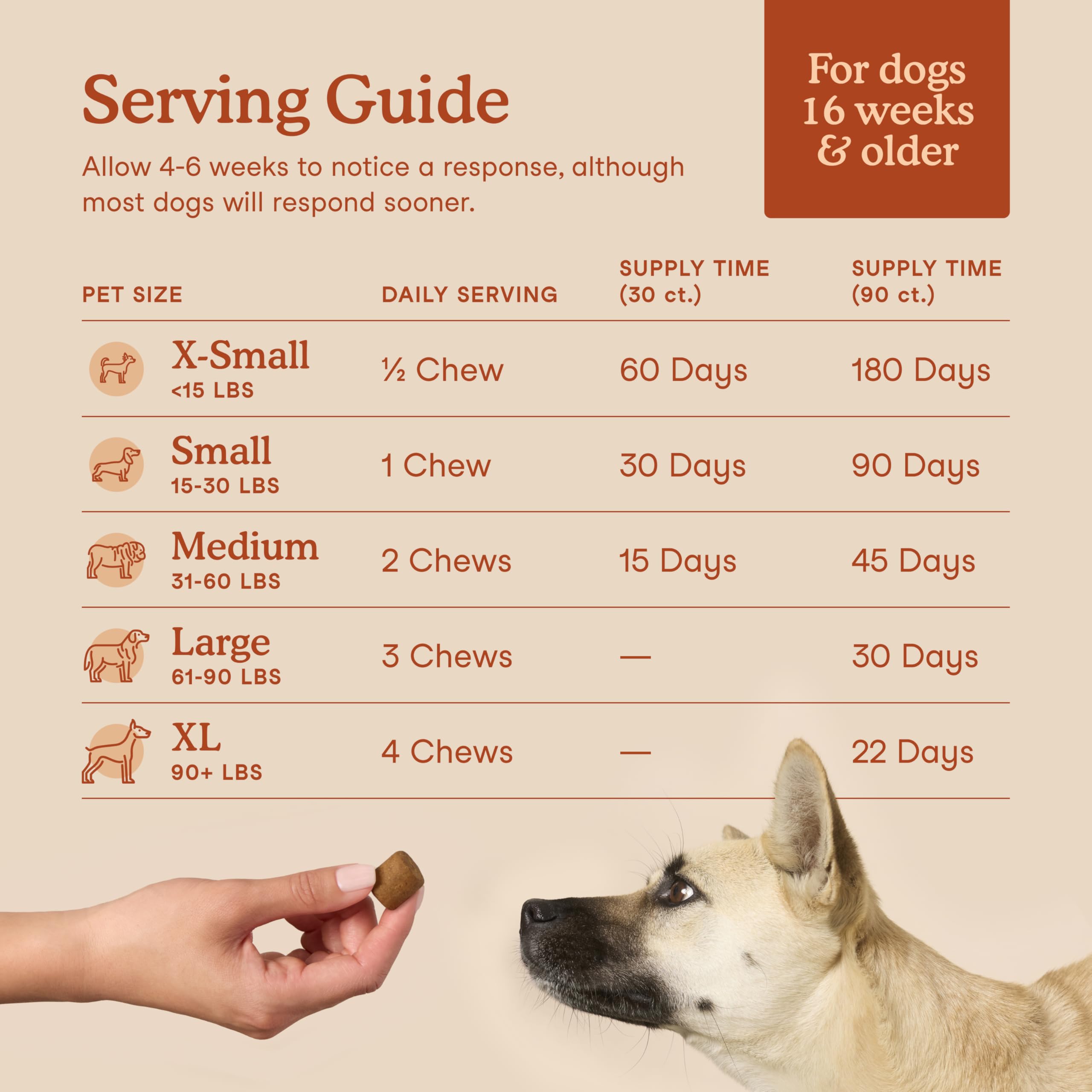 Fera Pets Probiotics for Dogs with Prebiotics and Postbiotics - Full Spectrum Gut Health Support - Promotes a Balanced Gut Microbiome - Boosts Immune Health - 90 Soft Chews - image 4