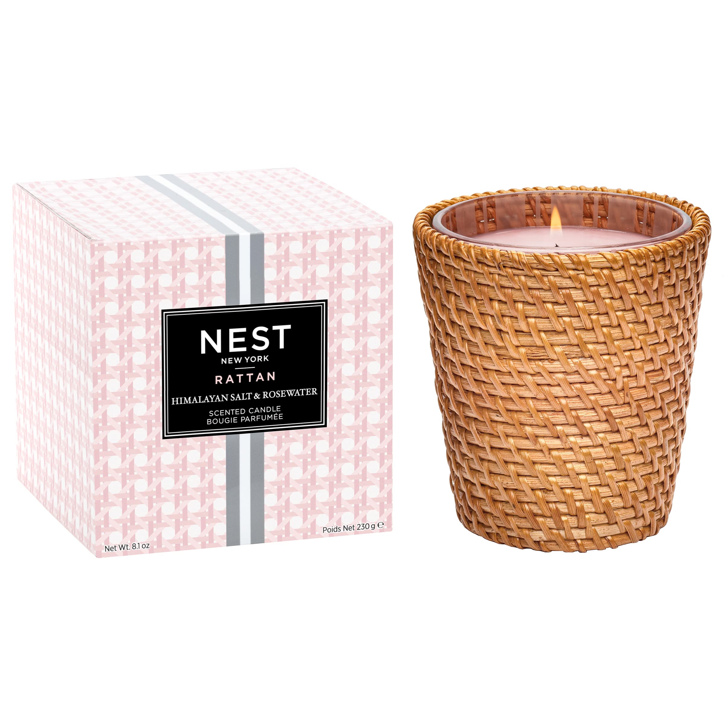 Himalayan Salt & Rosewater Classic Candle - Nest