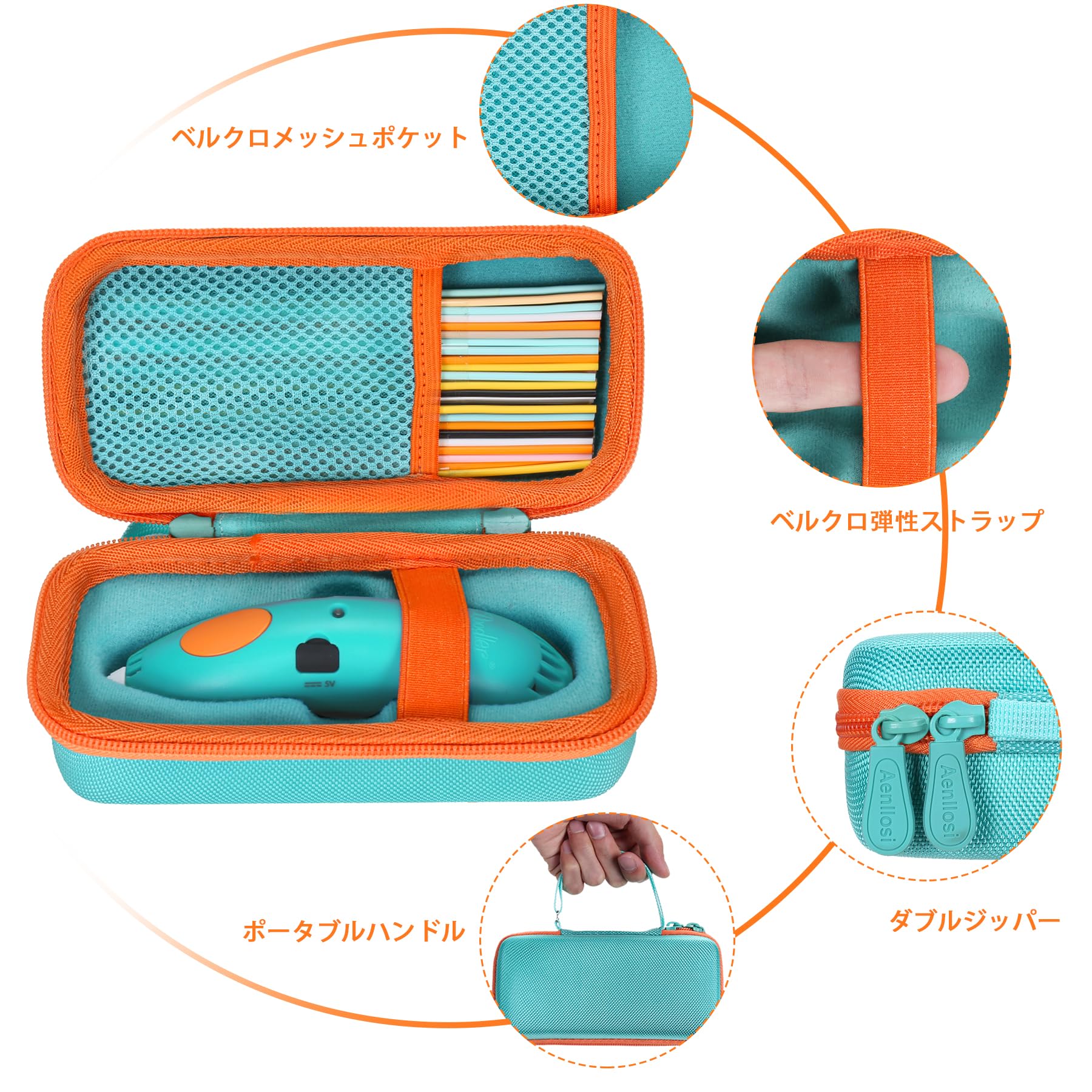 Amazon.co.jp: Aenllosi ケース: 3Doodler ケース