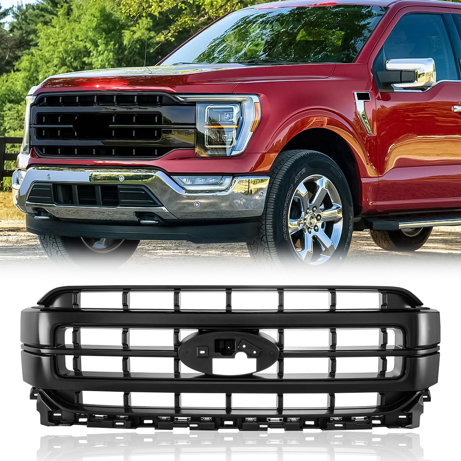 2021 Ford F 150 Grills