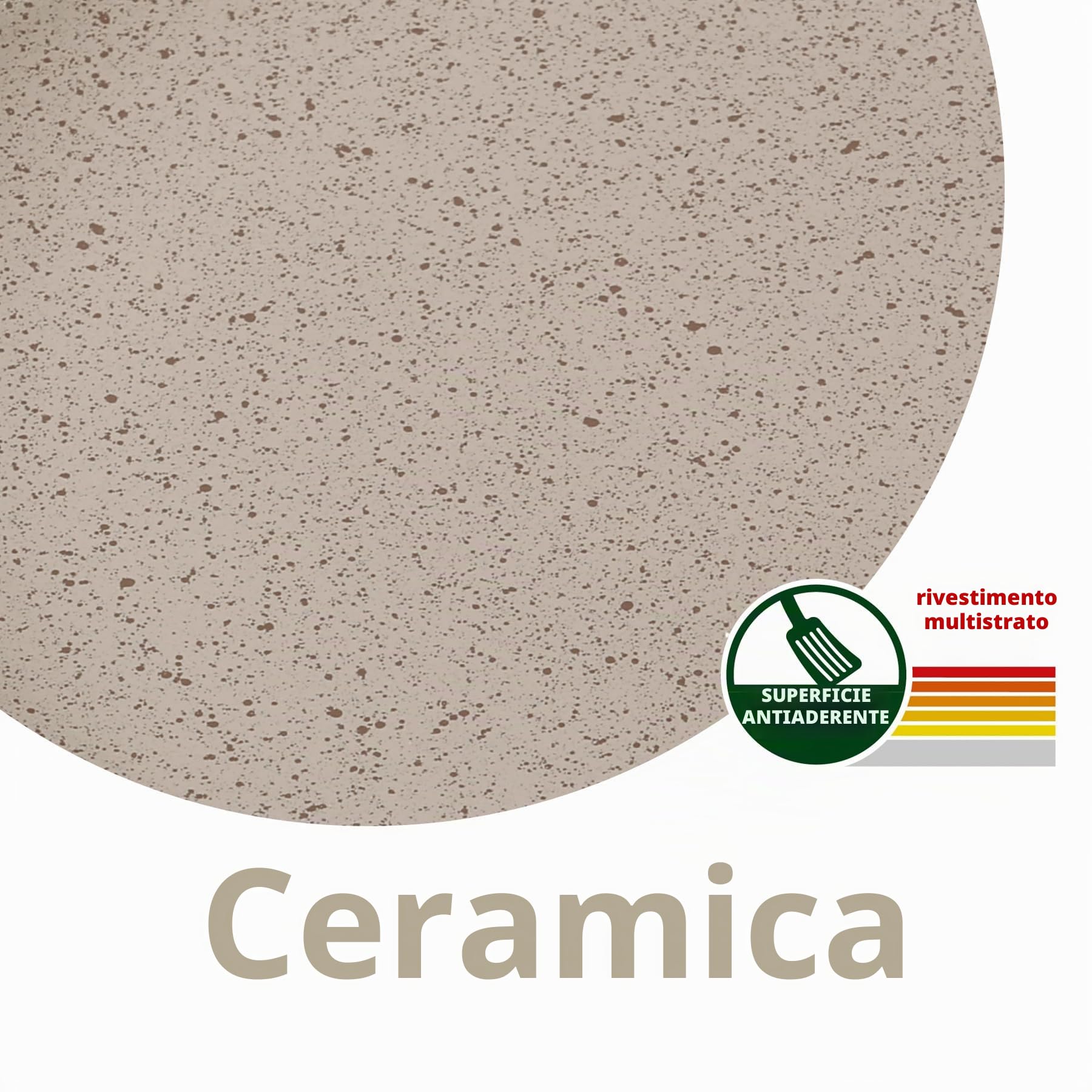 BRUNNER Pentola Set Chocolate, 7 Plus 1, 20 cm