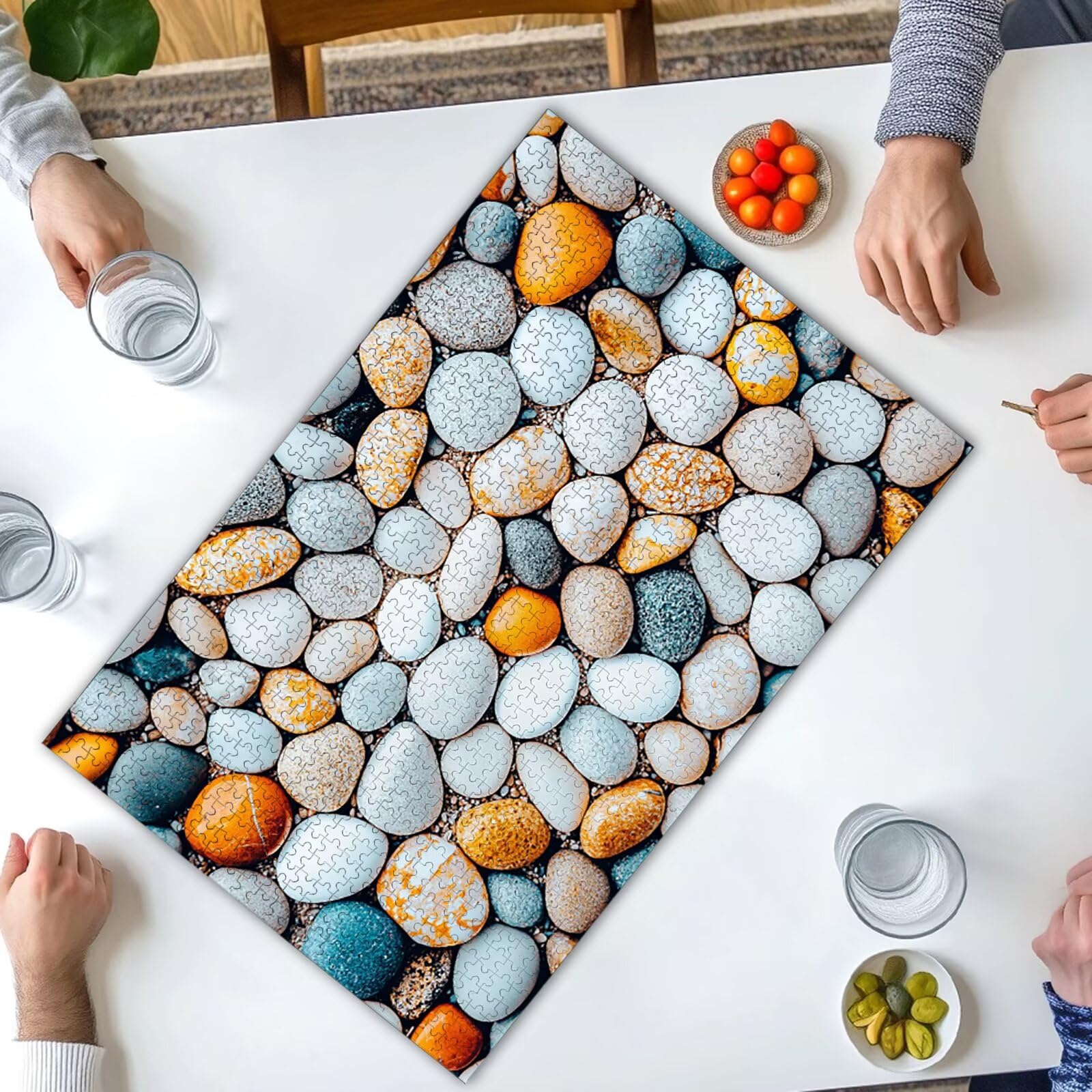 Puzzle dla dorosłych 4000, urocze puzzle dla dorosłych, 4000 elementów, drewniane puzzle z wykwintnym pudełkiem, niemożliwe puzzle do dekoracji wnętrz, prezenty dla kobiet/mężczyzn, -3823