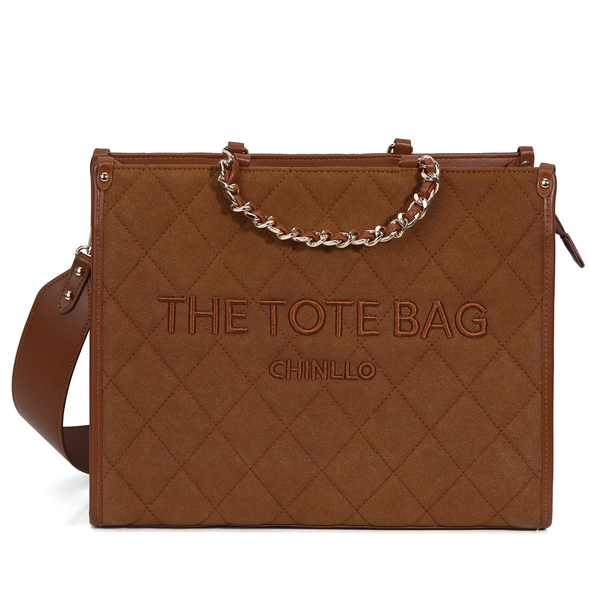 Chinllo Tote Bag for Women Top Handle Satchel Purse and Handbags with Shoulder Strap