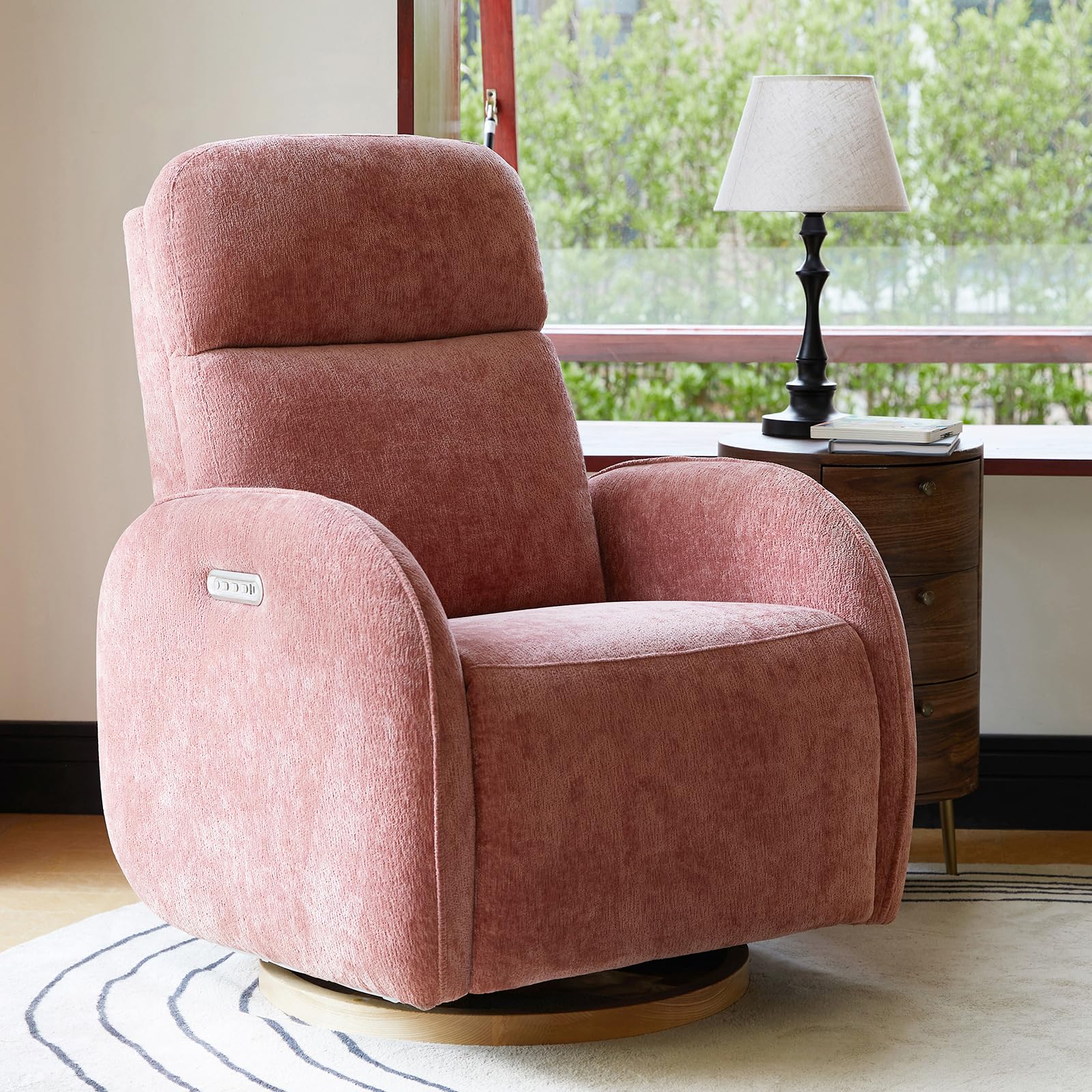 Recliner Blush Glider For Nursery Pink Nursery Pink Swivel Rocker