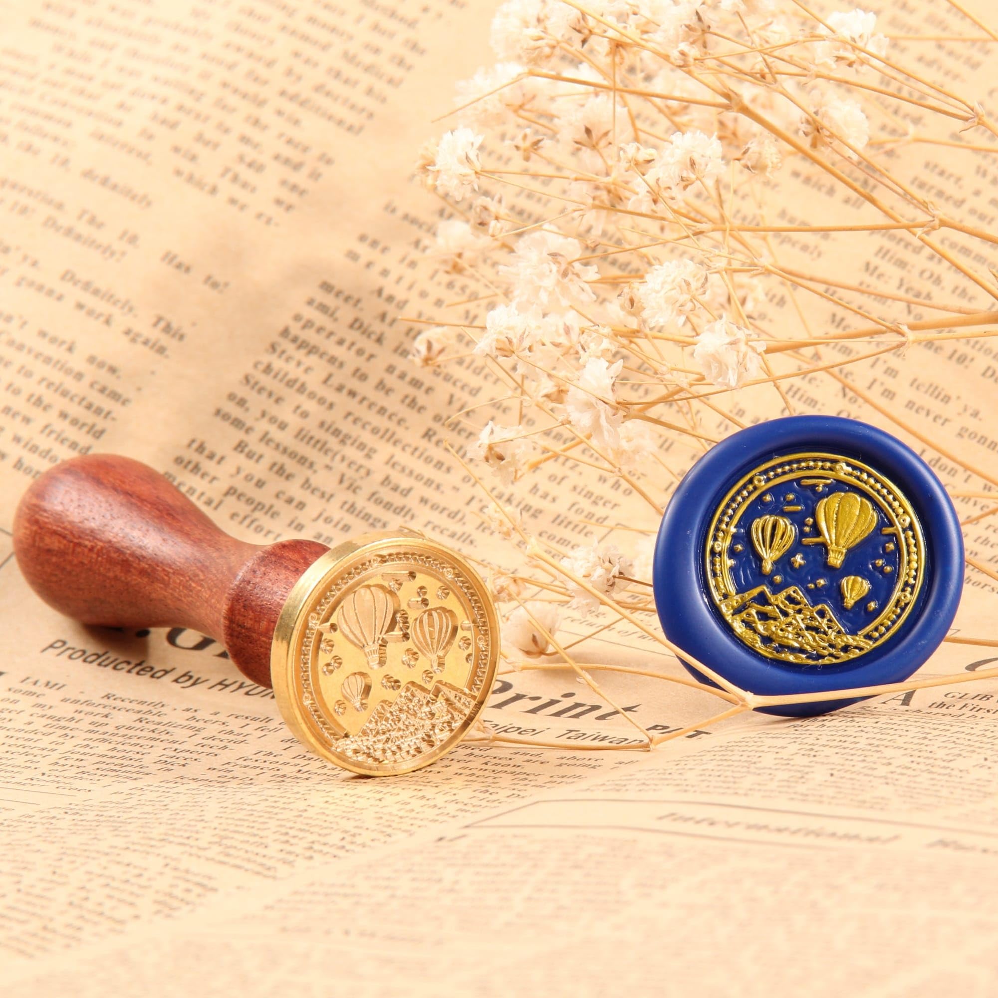CRASPIRE 25 STKS Zelfklevende Wax Seal Stickers, Zelfklevende Zegellak Stempel Boeket Stickers voor Afdichting Envelop Kaarten Gift Wrapping Scrapbooking