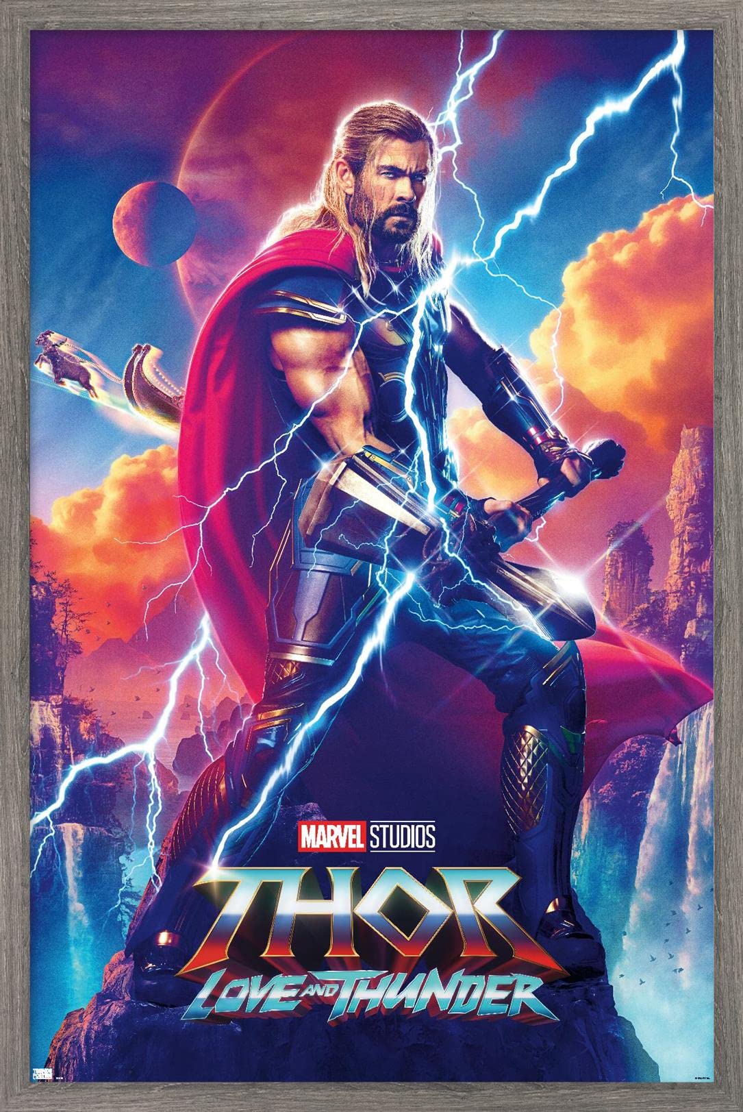 Amazon.com: Marvel Thor: Love and Thunder - Thor Odinson One Sheet