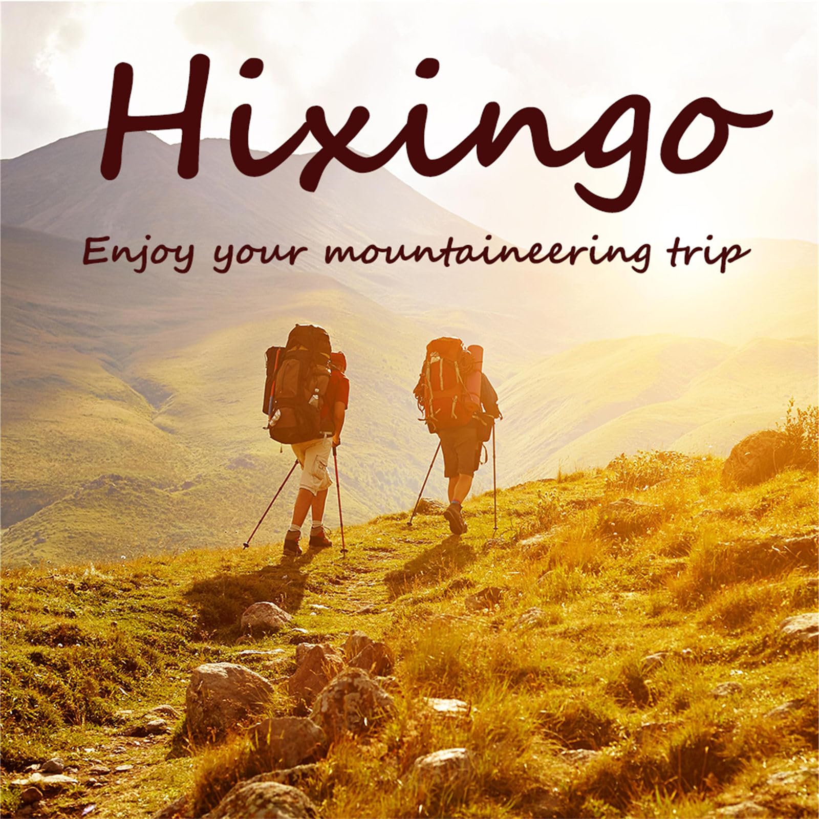 Hixingo Scarpe da Escursionismo Uomo, Fashion Design Scarpe da Trekking Estive, Scarpe Trail Running Impermeabile Respirabile Sneakers da Trekking Scarpe da Ginnastica per Outdoor
