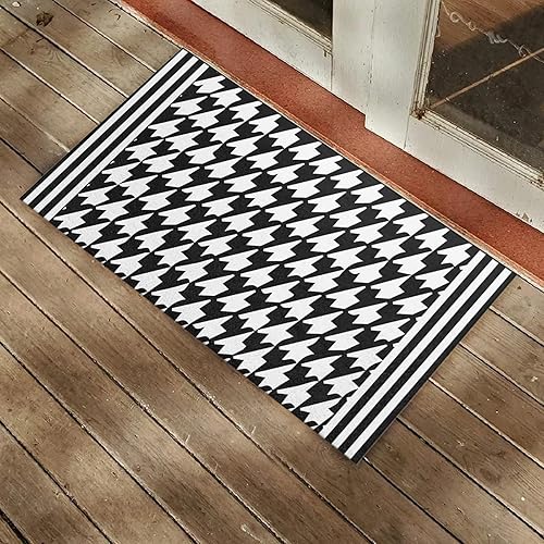 Miniatura 7 de Alfombras de baño antideslizantes, alfombras de baño bohemias, antideslizantes, tapete de terciopelo para exteriores, tapete de diseño duradero,