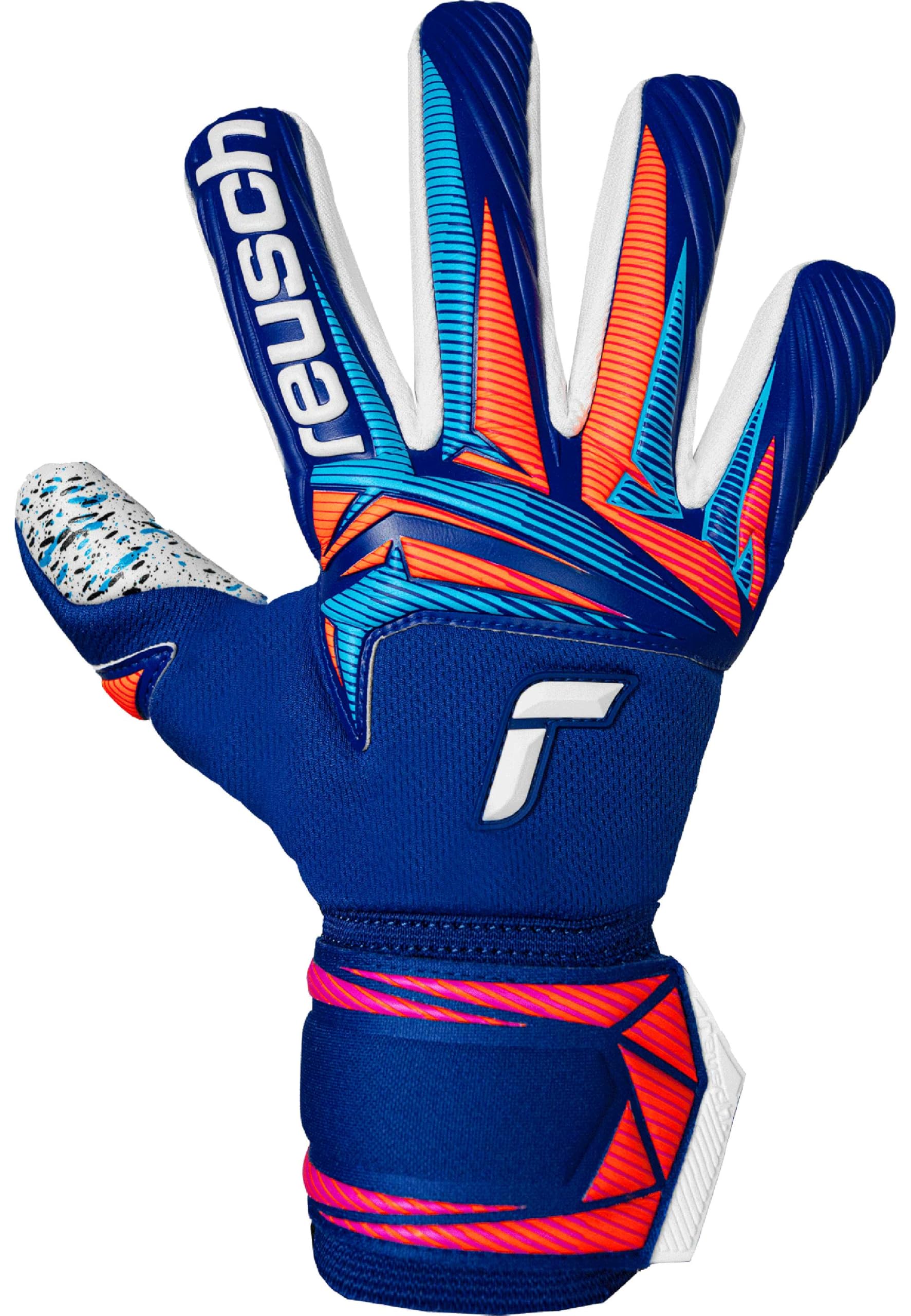 Reusch Guantes de Portero Profesionales para Hombre y Adulto | Agarre Fuerte | Espuma Adhesiva Profesional de 4 mm | Transpirable | para Entrenamiento y Juego | césped Artificial y césped Natural |
