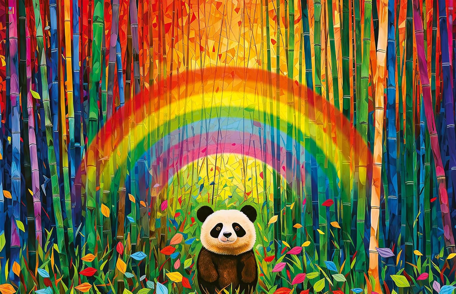 Ravensburger Puzzle Moment: Bamboo Panda 200 Piece Jigsaw Puzzle for Adults - 12001322 - Handcrafted Tooling, Made in Germany, Every Piece Fits Together Perfectly