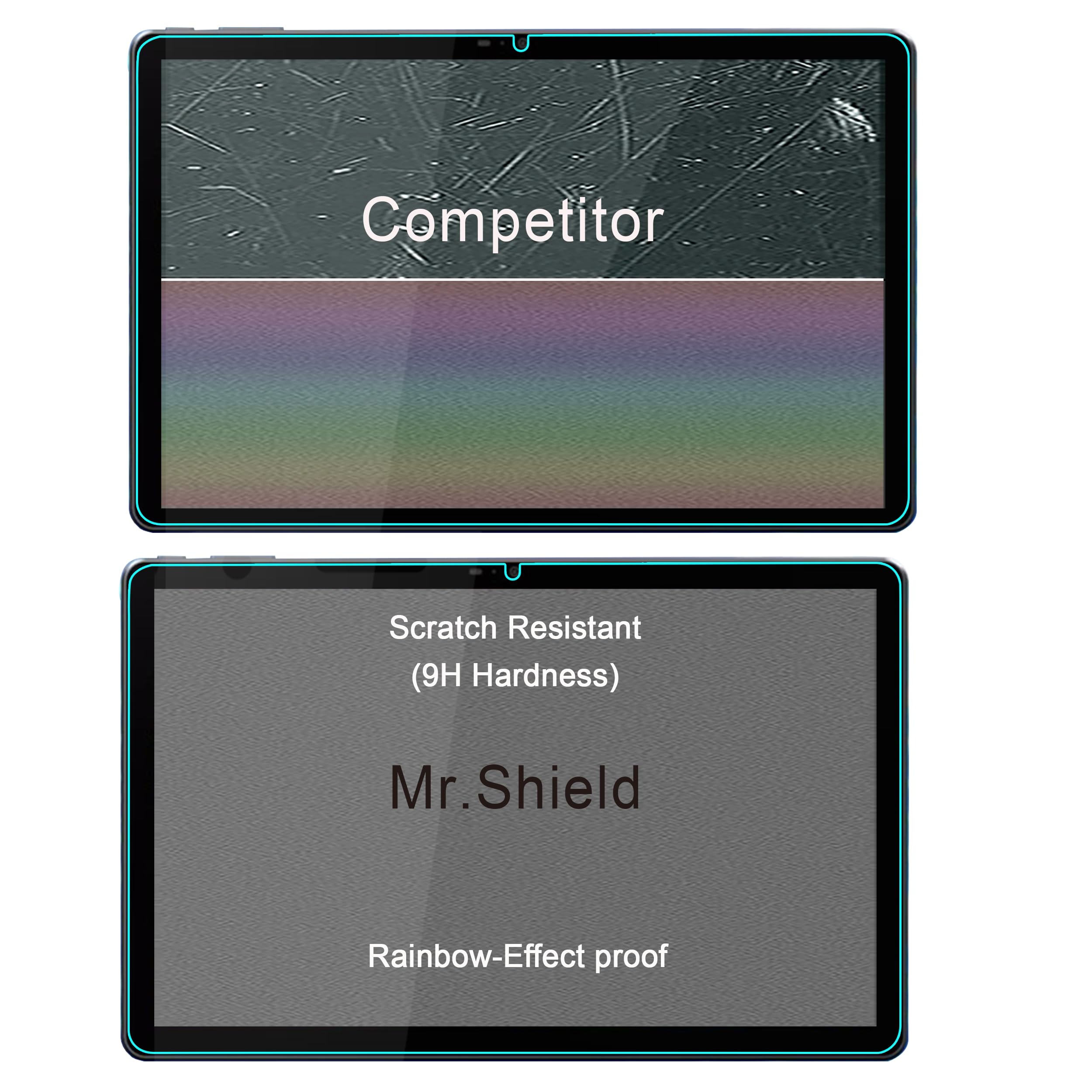Mr.Shield Schutzfolie Kompatibel mit Acer Iconia Tab P11,11.5 Inch [2 Stück] Schutzglas Schutzglasfolie 9H Härte, HD Klare Displayschutzfolie