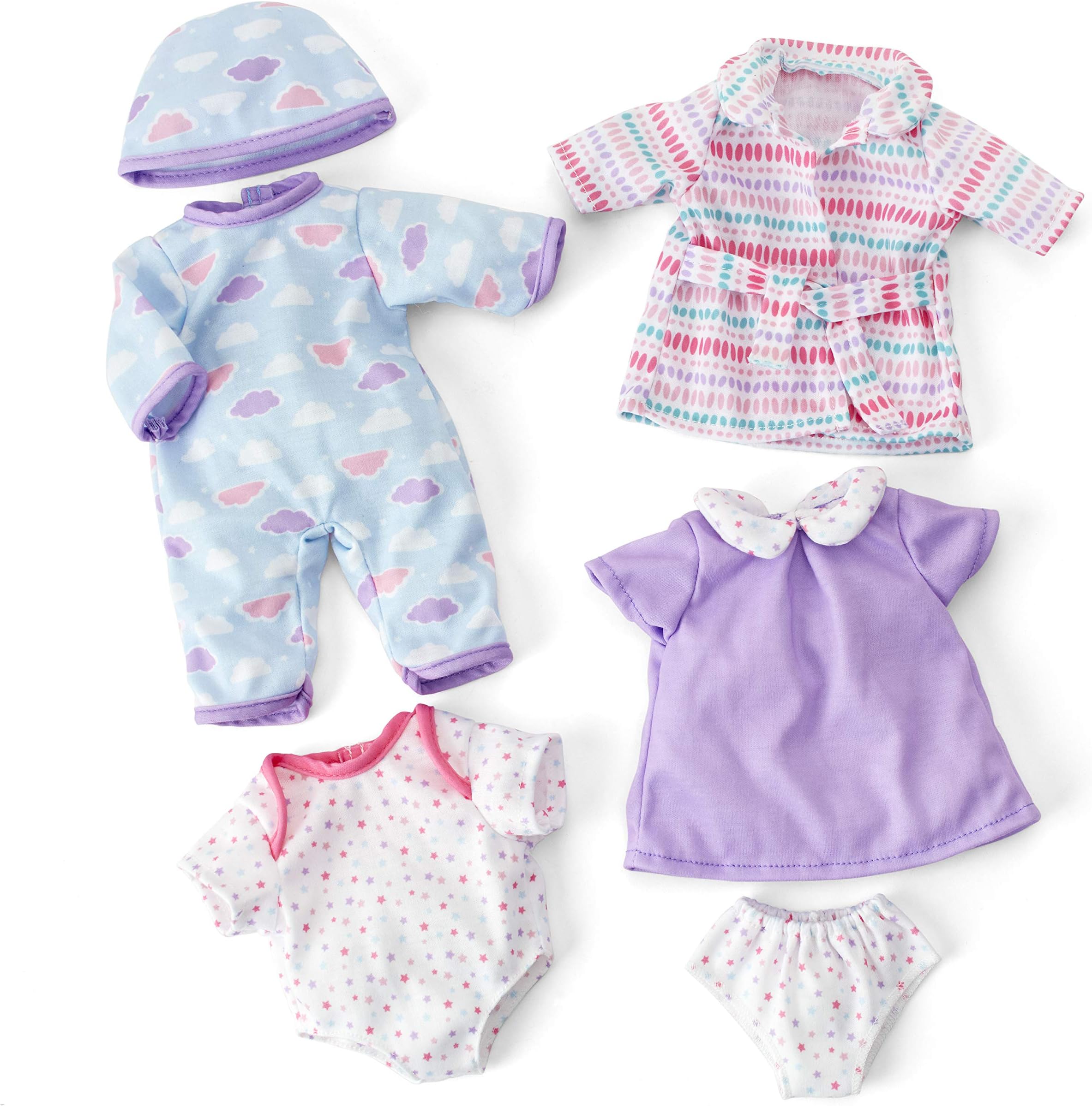 You & MeBaby Doll & Wardrobe Multicolor