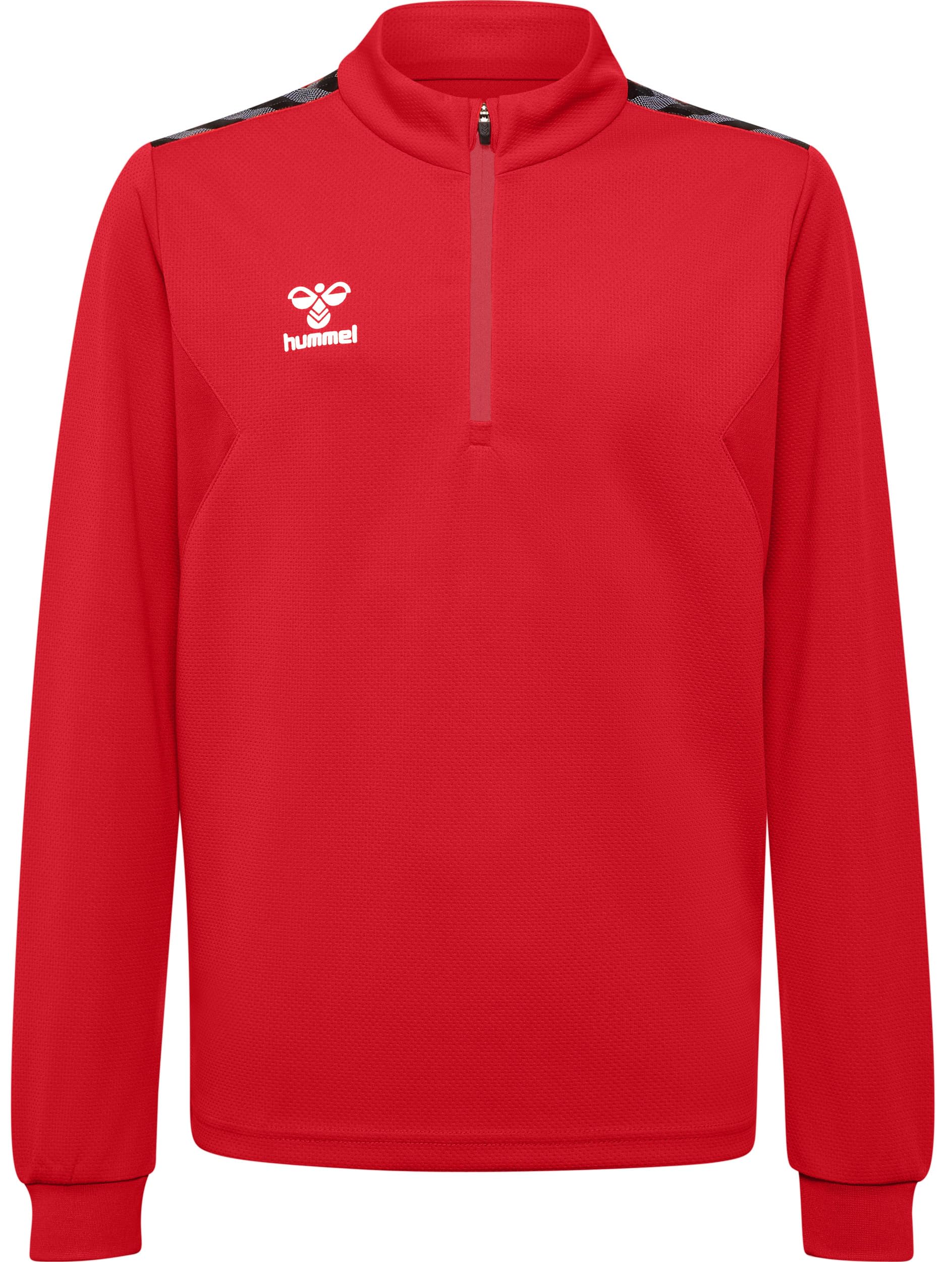 hummel Hmlauthentic Multisport Half-Zip Sweatshirt Children's Size True Red