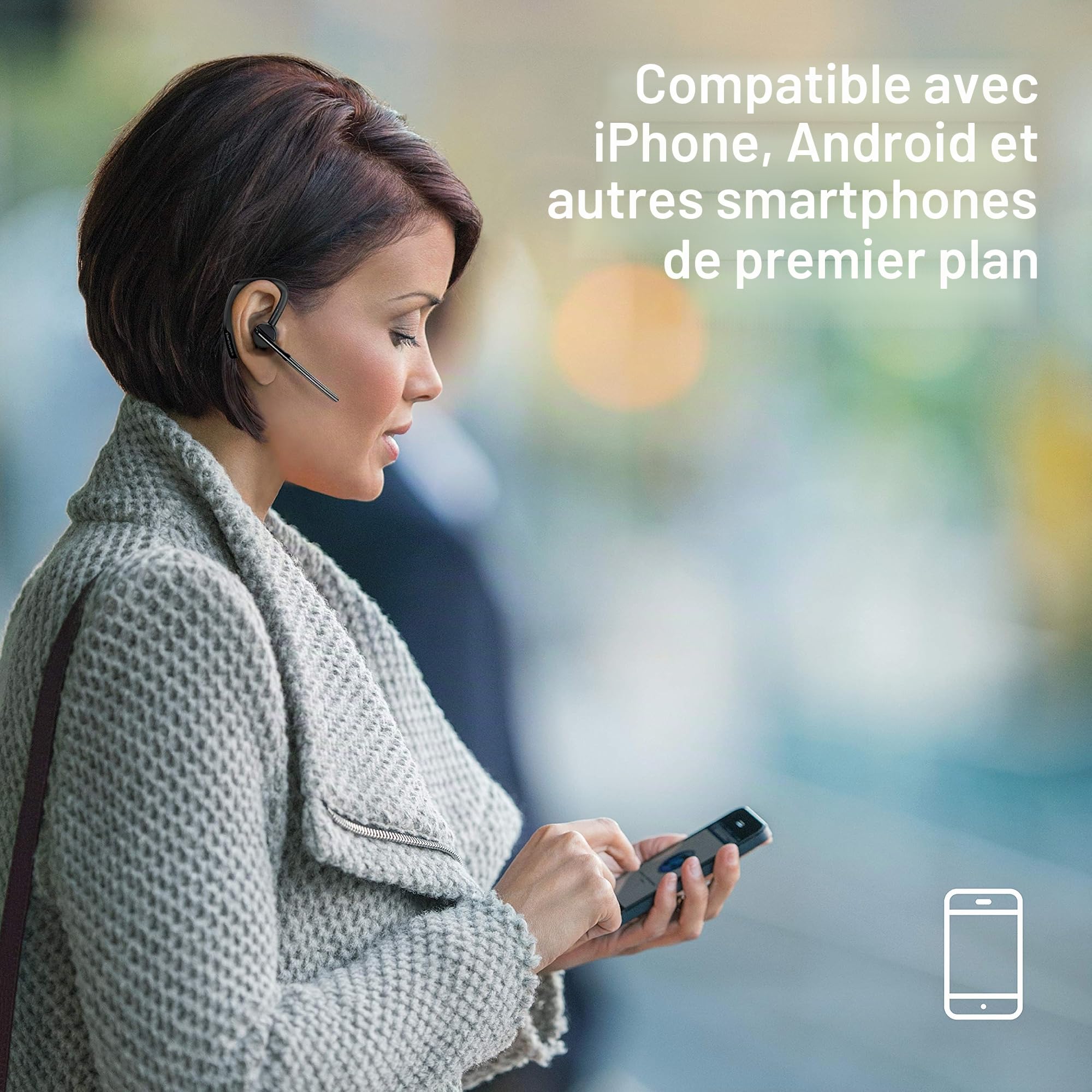 Plantronics Oreillette Bluetooth Voyager Legend + étui de chargement