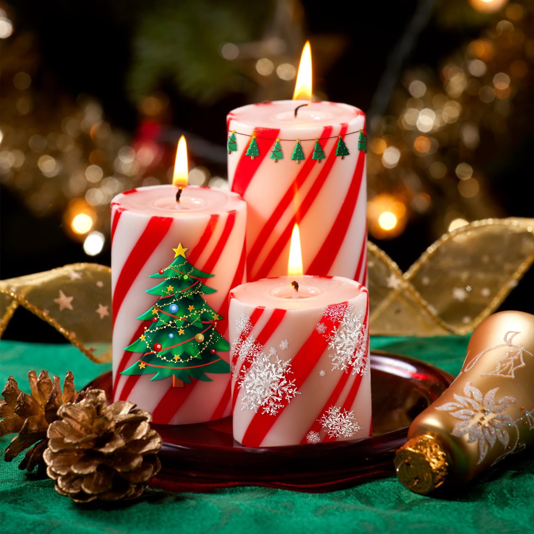 12 Penne a Cera per Candele, 30 ml, per Fai Da Te, Ideali per Decorare Candele