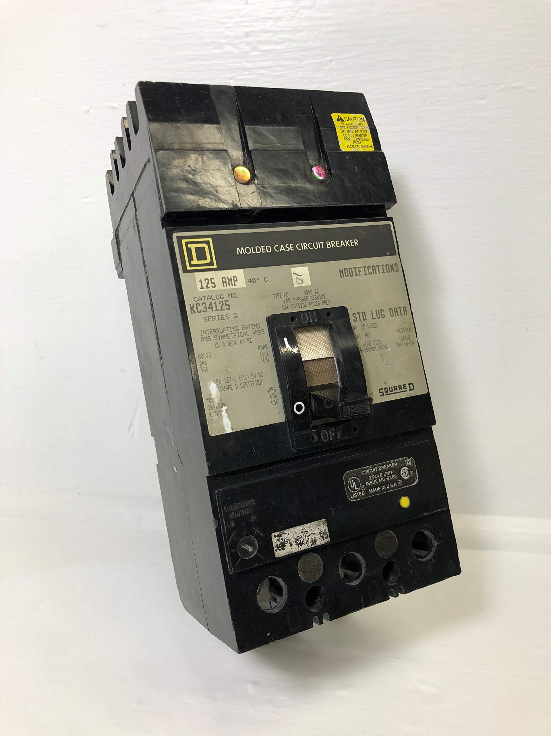 Square D / Schneider Electric KC34125 (SQD) Circuit Breakers - - Amazon.com