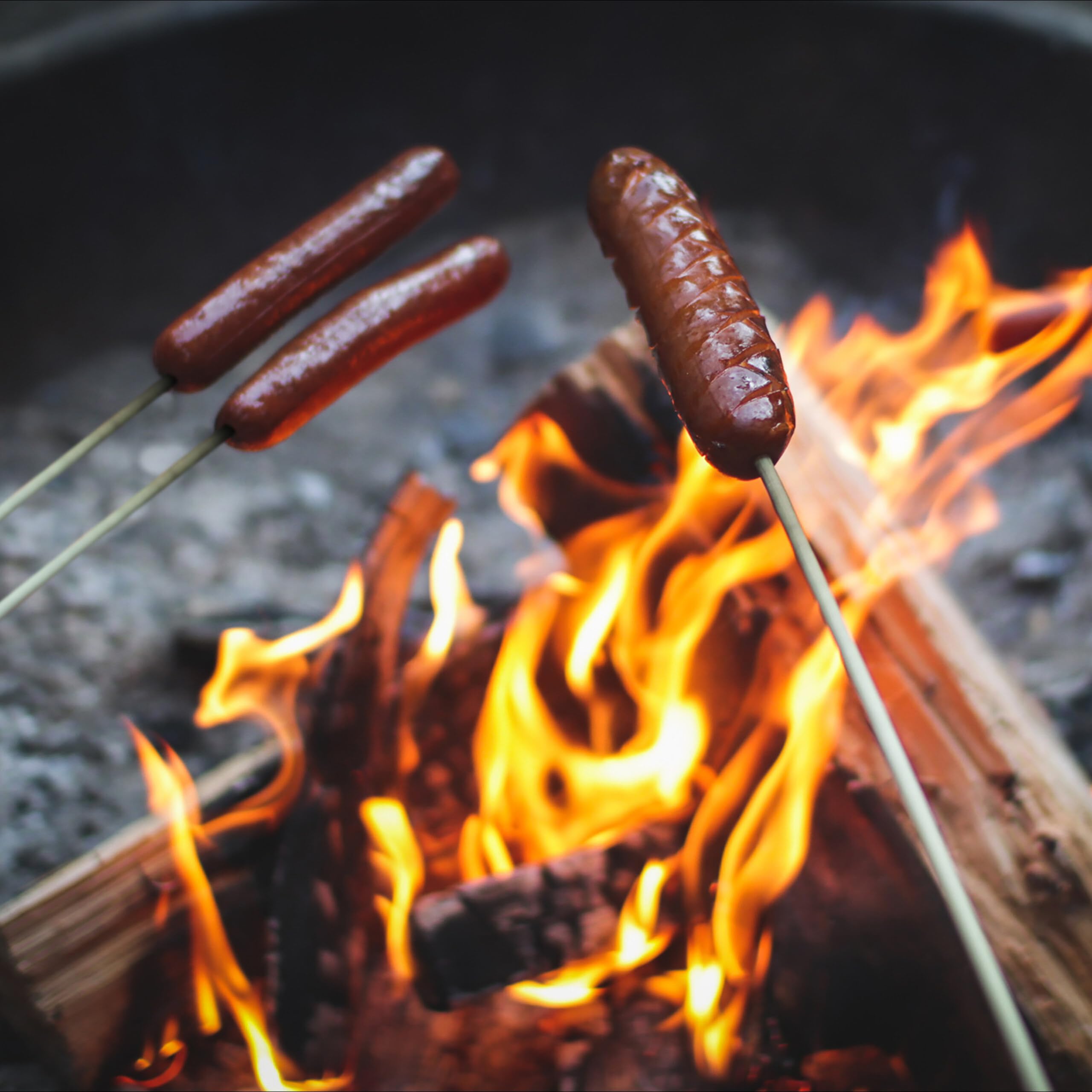 Relaxdays Brochetas de Madera, de Bambú, Set 100, 90cm, Palillos Largos, Pinchos para Barbacoa, Ø 8 mm, marrón Natural
