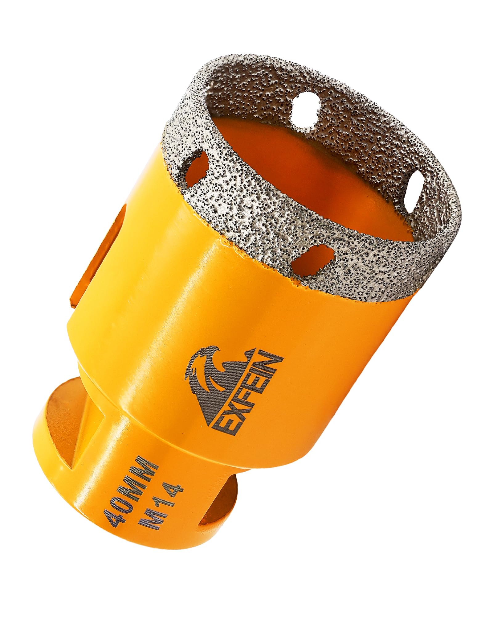 EXFEIN 40MM Diamond Drill Bit,M14 Vacuum Brazed Diamond Drill Bit,Tile Drill Bits Set for Porcelain Tile, Ceramic, Marble, Granite