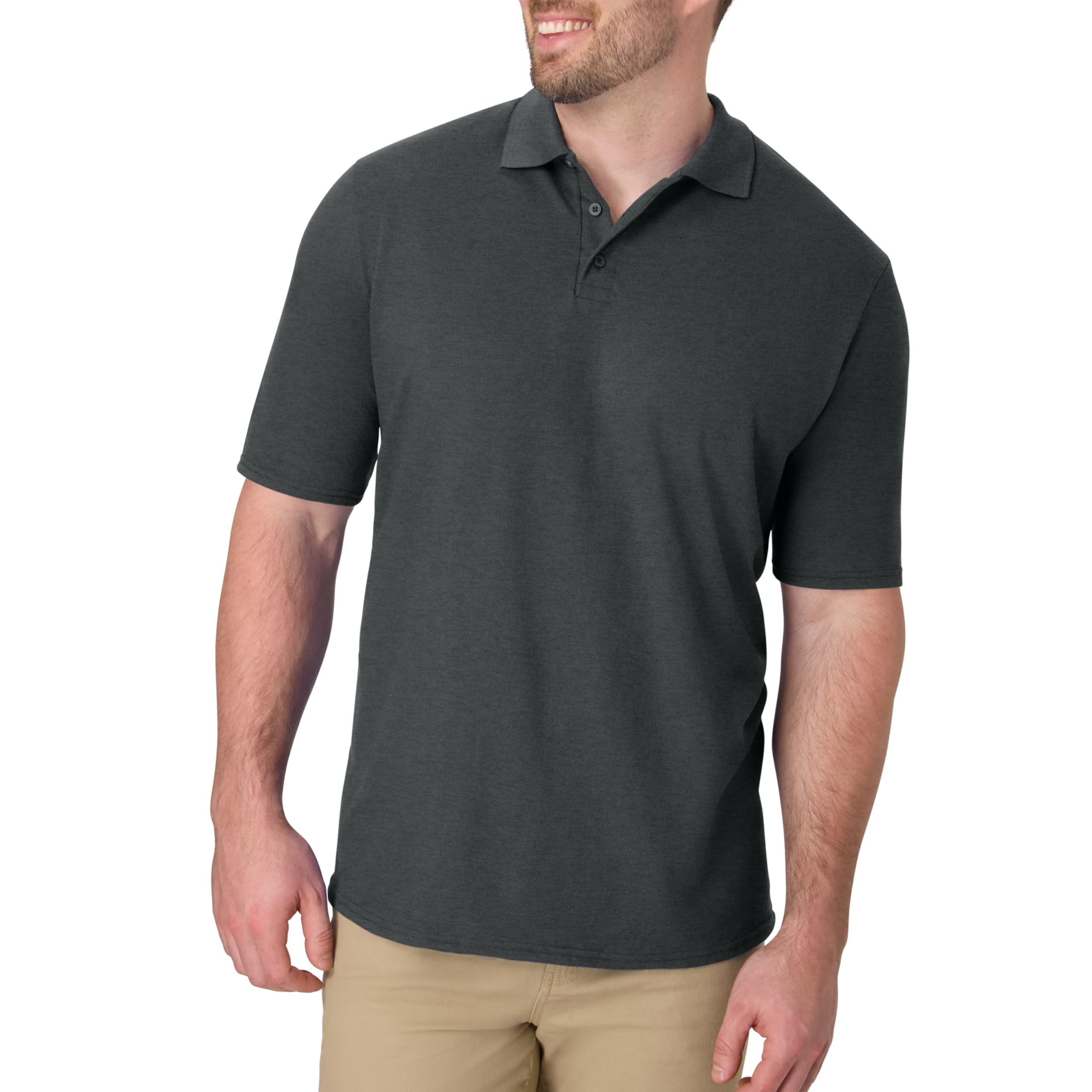 Men’s X-Temp Short Sleeve Polo Shirt, Midweight Men's Shirt