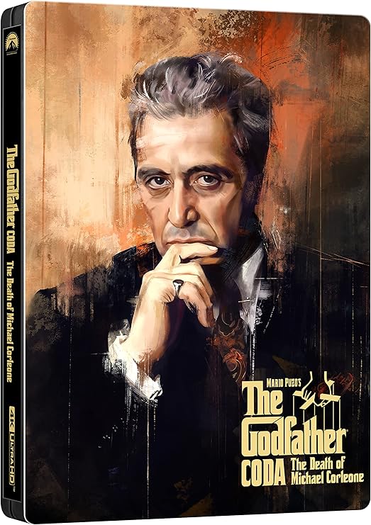 Le Parrain 3 [4K Ultra HD + BluRayÉpilogue La Mort de Michael CorleoneBoîtier SteelBook
