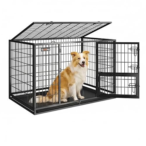 Feandrea 42.1 Inch Heavy Duty Dog Crate