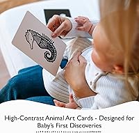 Vista 2 de Tarjetas para el bebé Wee Gallery Art.