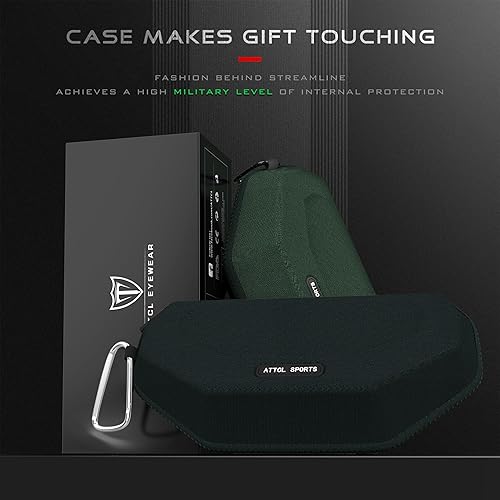 Miniatura 6 de ATTCL Gafas de sol deportivas polarizadas para hombre con protección UV400 para conducir, pescar y actividades al aire libre