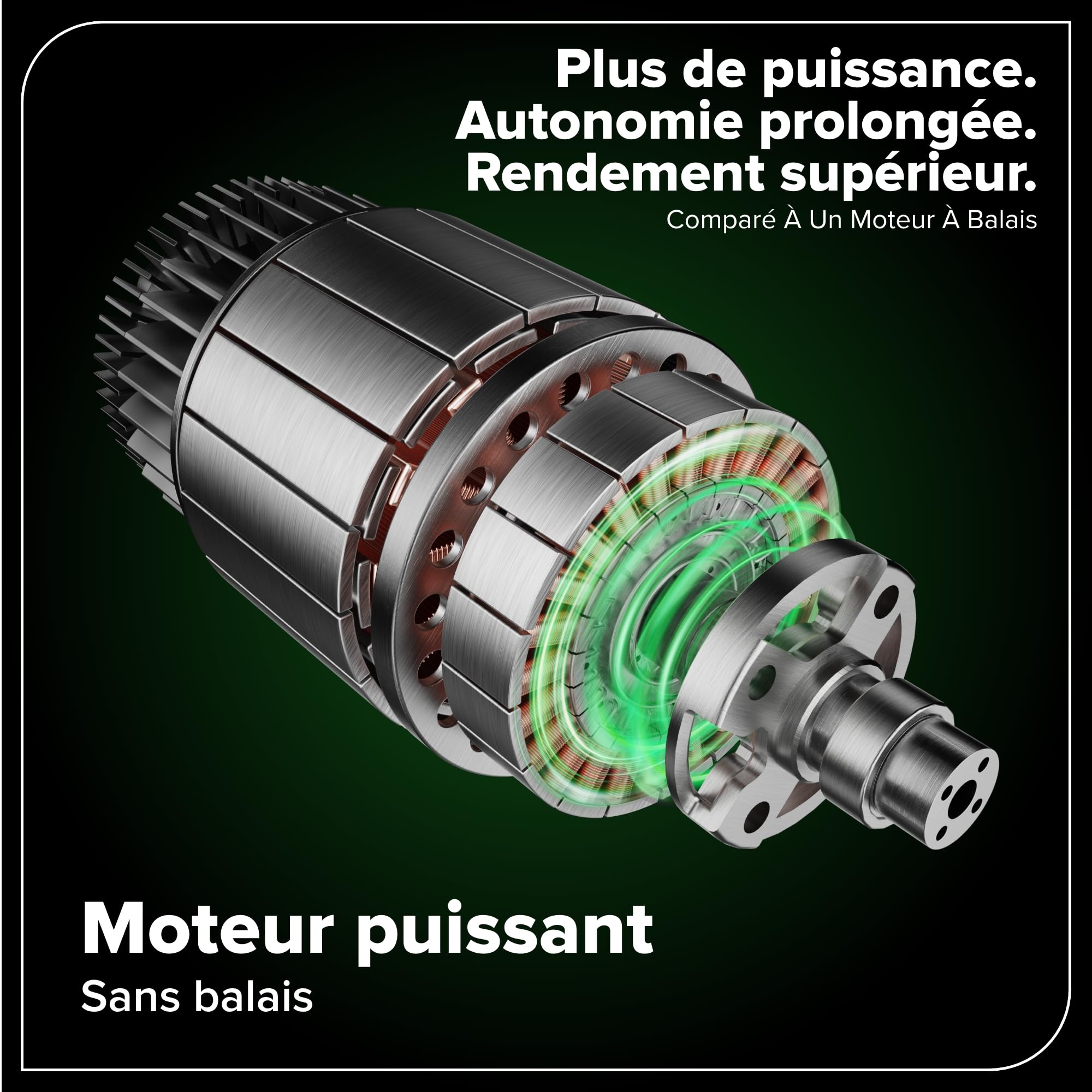 Greenworks 24V Tondeuse Gazon sans Fil avec Moteur sans Brosse, Largeur de Coupe 33 cm, Sac de 30L,Tondeuse Electrique Gazon Inclus Batterie 24V 4Ah et Chargeur, Garantie 3 Ans-MO24L411-01