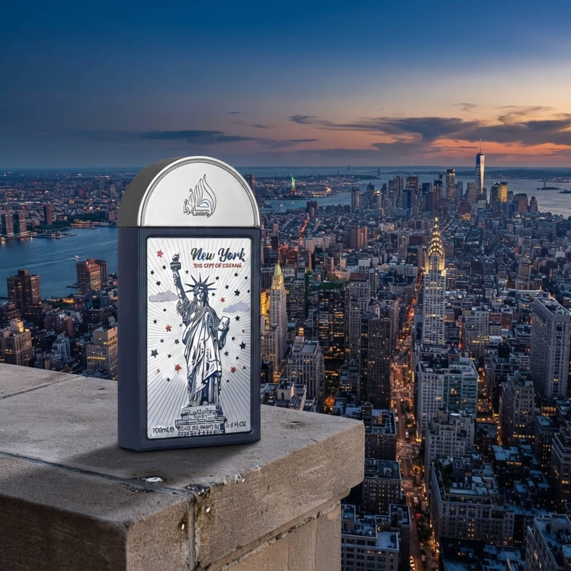 New York The City of Dreams Lattafa Pride Eau de parfum boisée épicée 100 ml