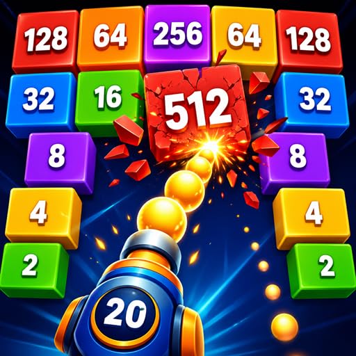 Number Block Shooter 3D