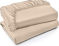 Vista 10 de Utopia Bedding Sábana Bajera Completa Ajustada - Sábana de Fondo - Bolsillo Profundo - Microfibra Suave - Resistente al Encogimiento