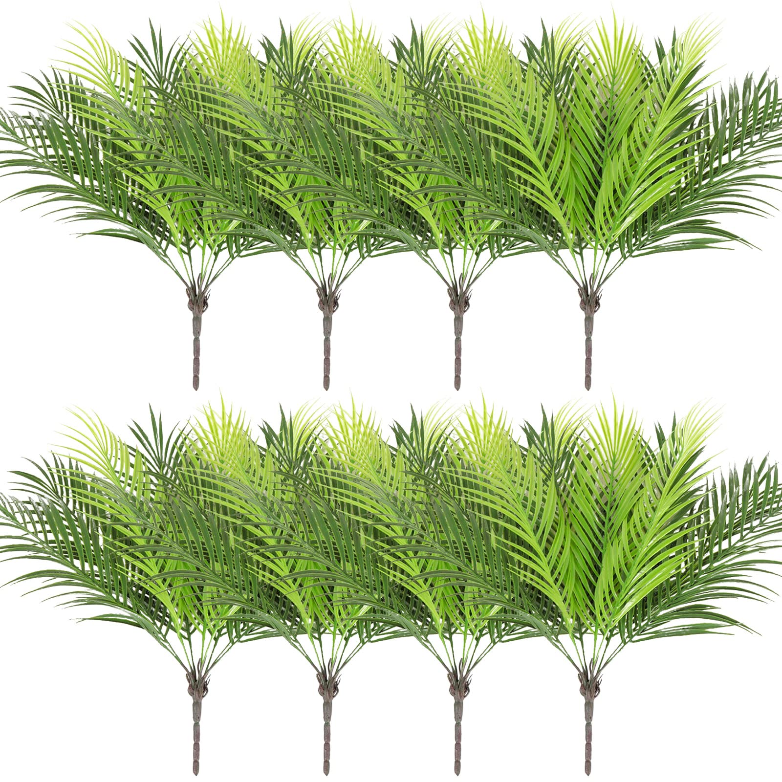 Faux Tropical Palm Leaves for Home Garden Decor