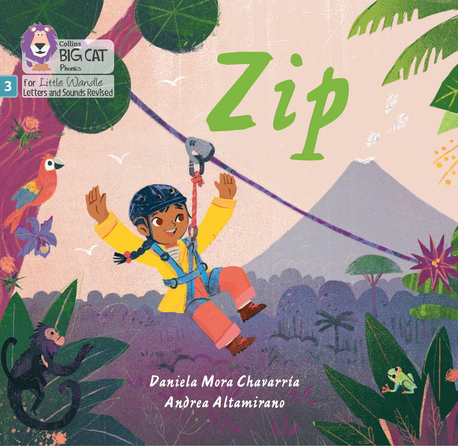BIG CAT LW L&S ZIP by Daniela Mora Chavarría (Paperback Book)