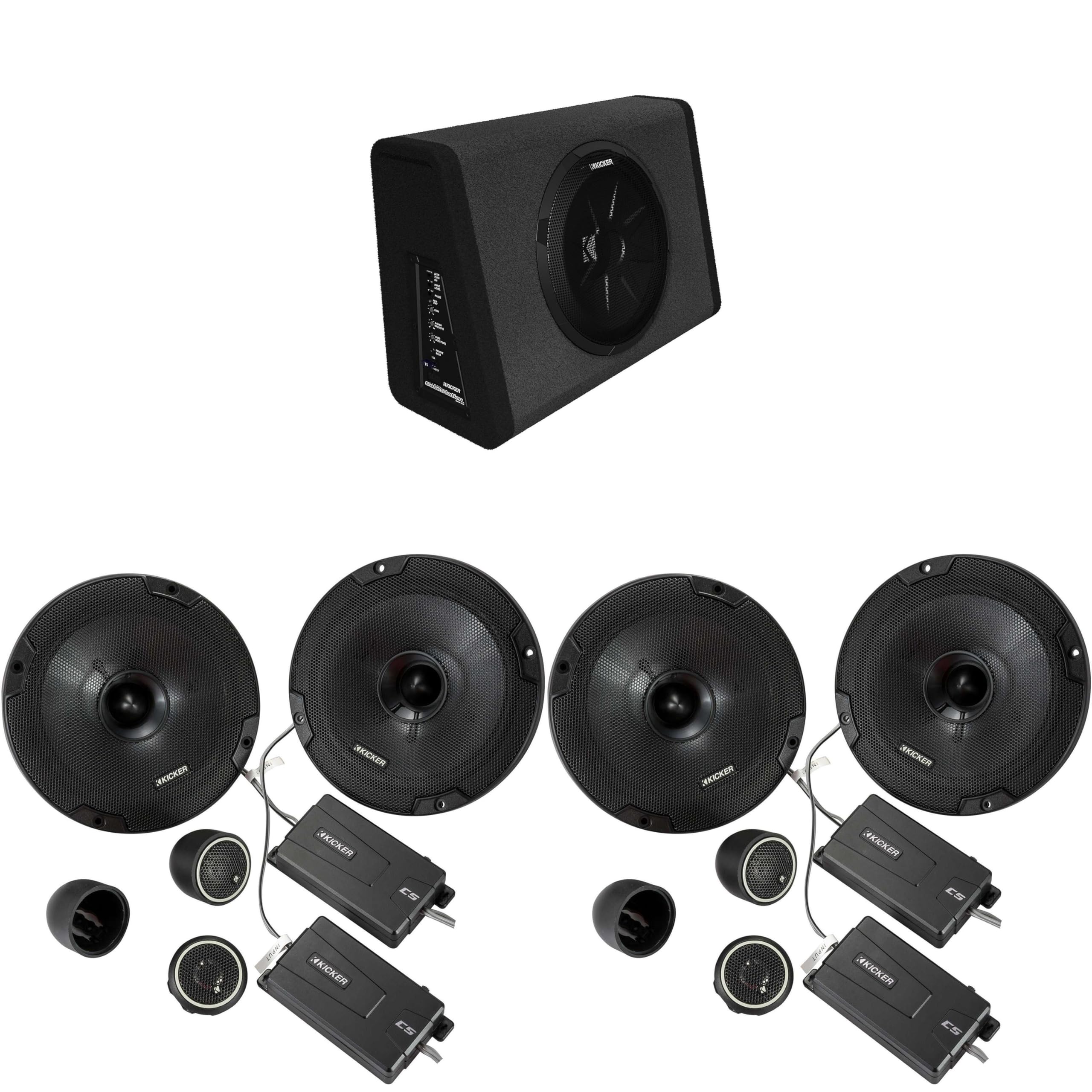 KICKER 11PT250 Powered Sub Enclosure & (2) 46CSS674 6.75