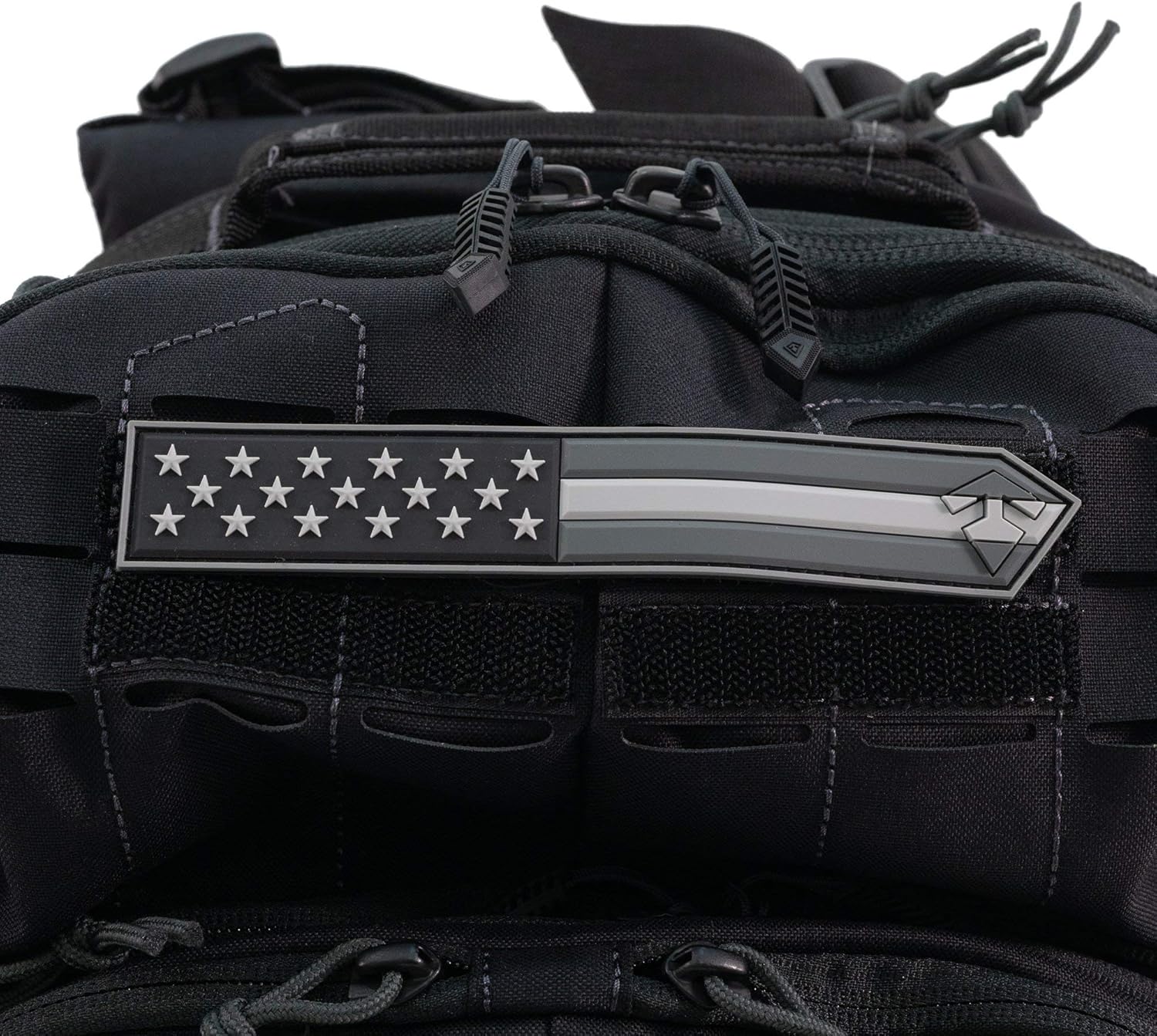 First Tactical 195126-036-1SZ USA Flag Ntp Wolf Grey 1SZ