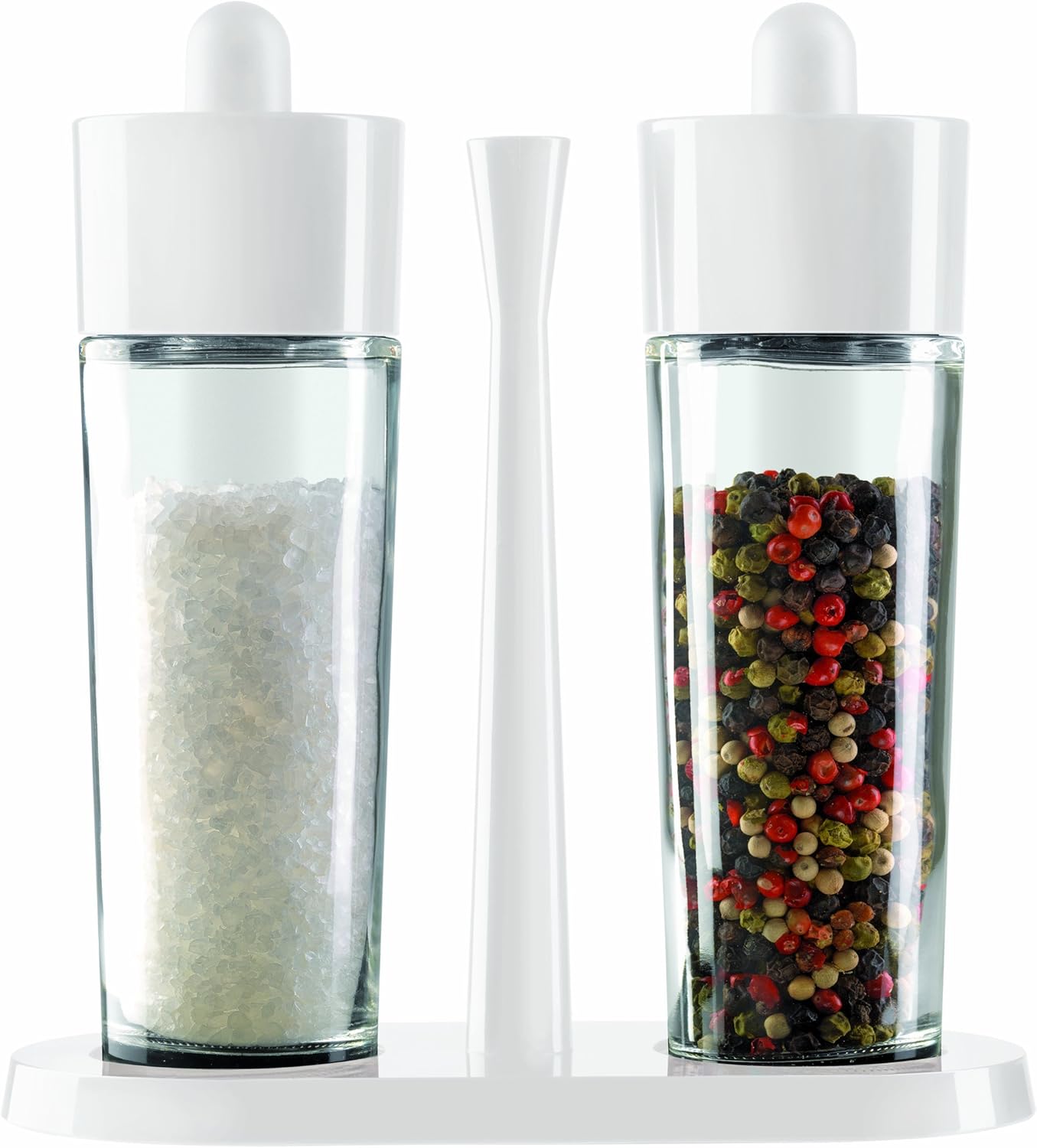 Kuhn Rikon Bistro Salt And Pepper Grinder Set, White Amazon.co.uk