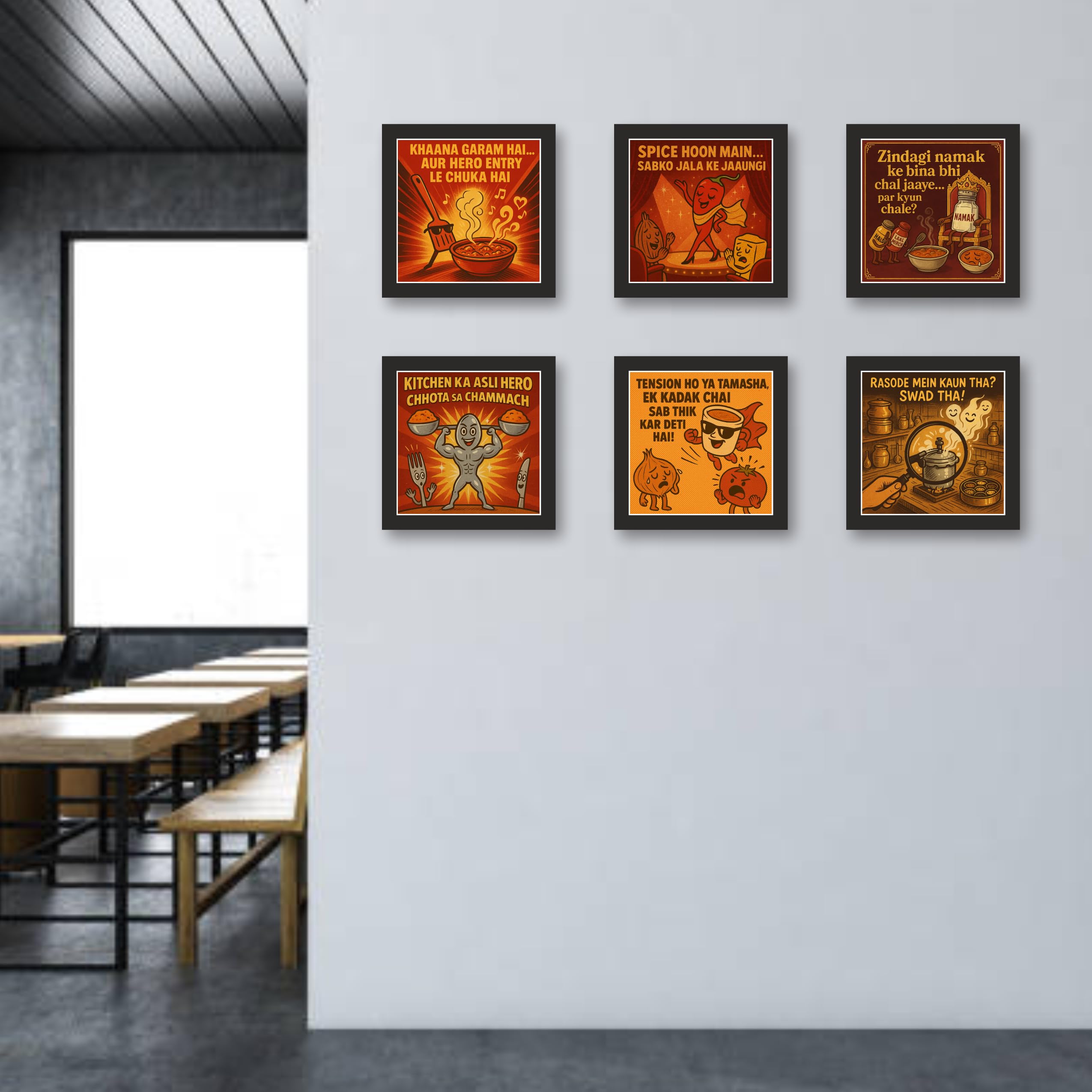 Kitchen Quote Frames