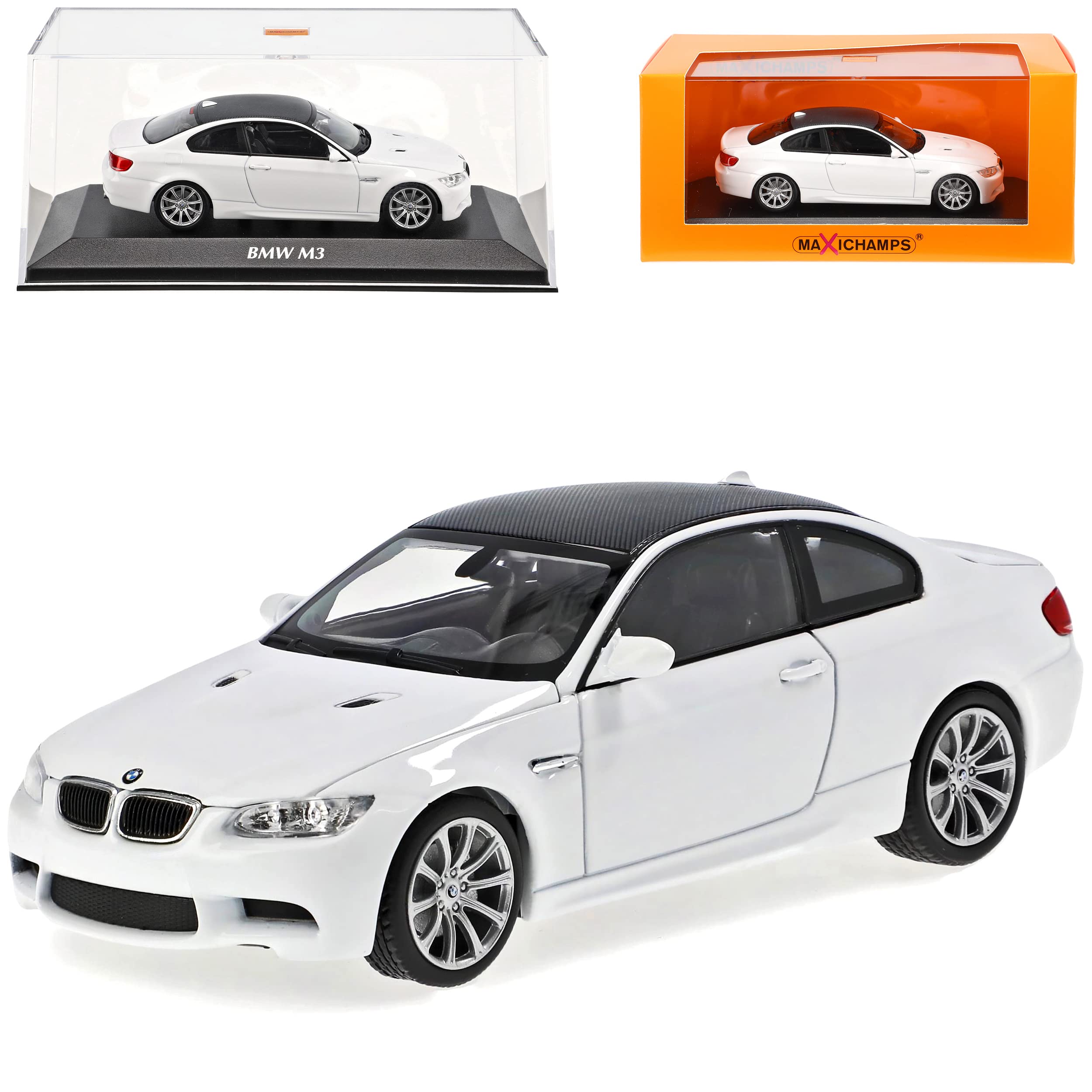 【希少】Minichamps BMW M3 クーペ(E92) 1/43 ホワイト alles-meine.de GmbH B*M*W 3er M3 E92 Coupe Weiss 2005-2013 1/43