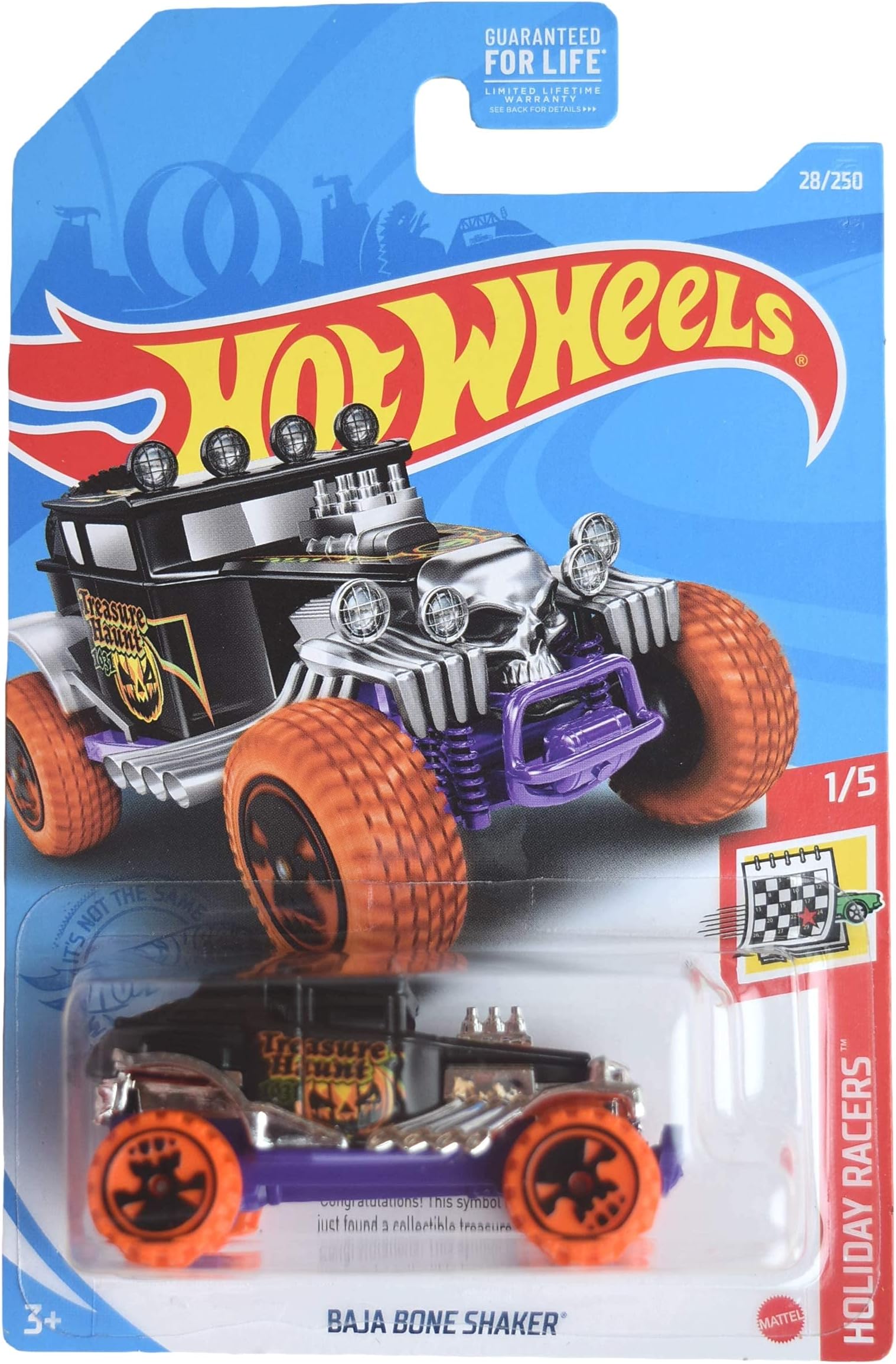 Baja Bone Shaker, [purple] 28/250 Holiday Racers 1/5 Treasure Hunt
