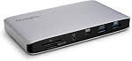 Station d'accueil Kensington SD5800T Thunderbolt 4 et USB4 avec affichage quadruple 4K, chargement de 98W, 2 x HDMI, 2 x DP, Ethernet 2.5G, lecteurs de cartes, pour Windows/macOS (K32856NA)