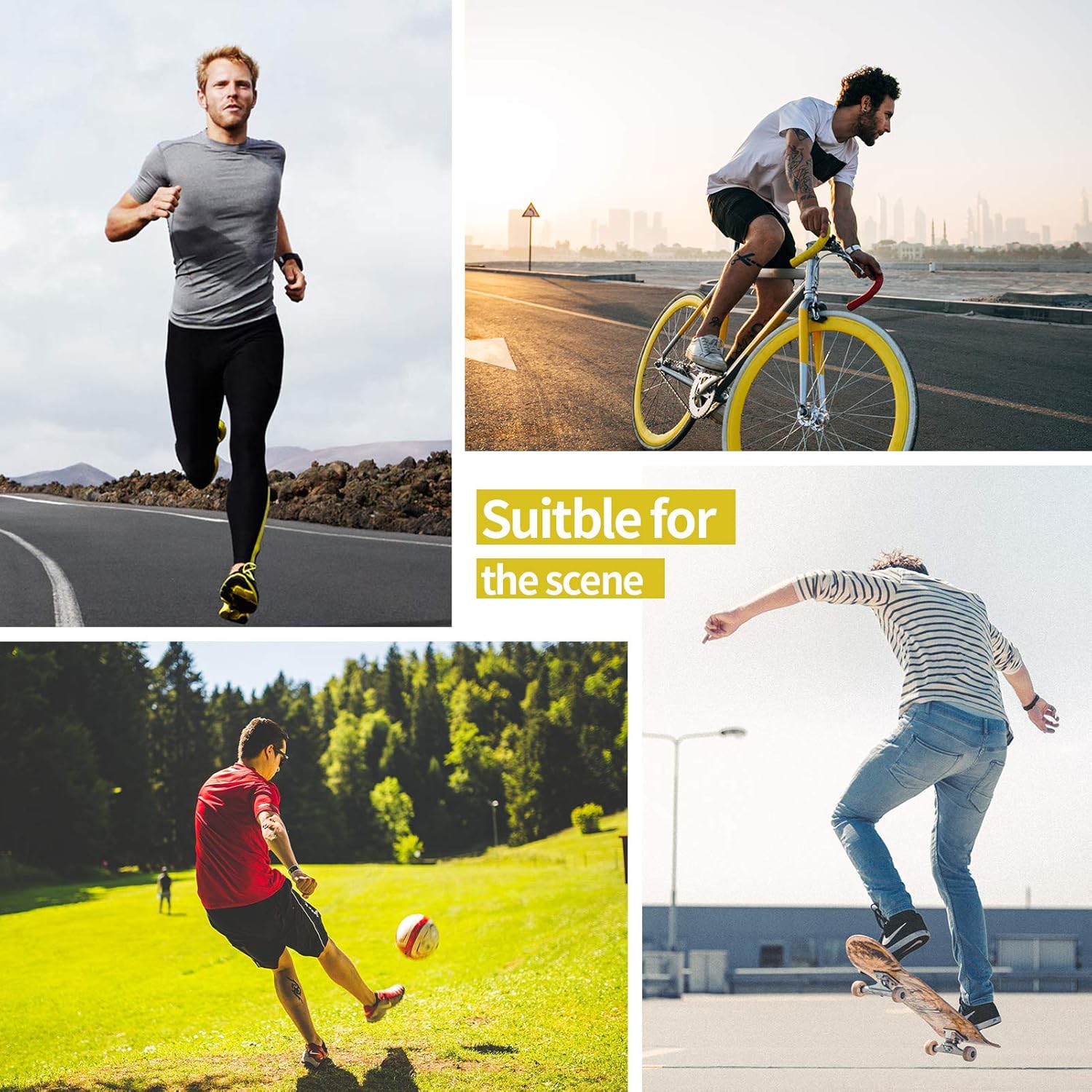 JOYNÉE Mens Ankle Athletic Low Cut Socks Running Sports Cushioned Sock for Men 6 Pack - Image 6