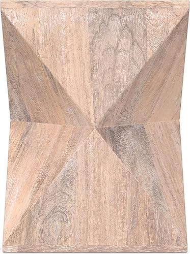 Miniatura 27 de SIMPLIHOME Morris - Mesa auxiliar de metal de aluminio fundido de 17 pulgadas de ancho en plata antigua, mesa de acento industrial con acabado en