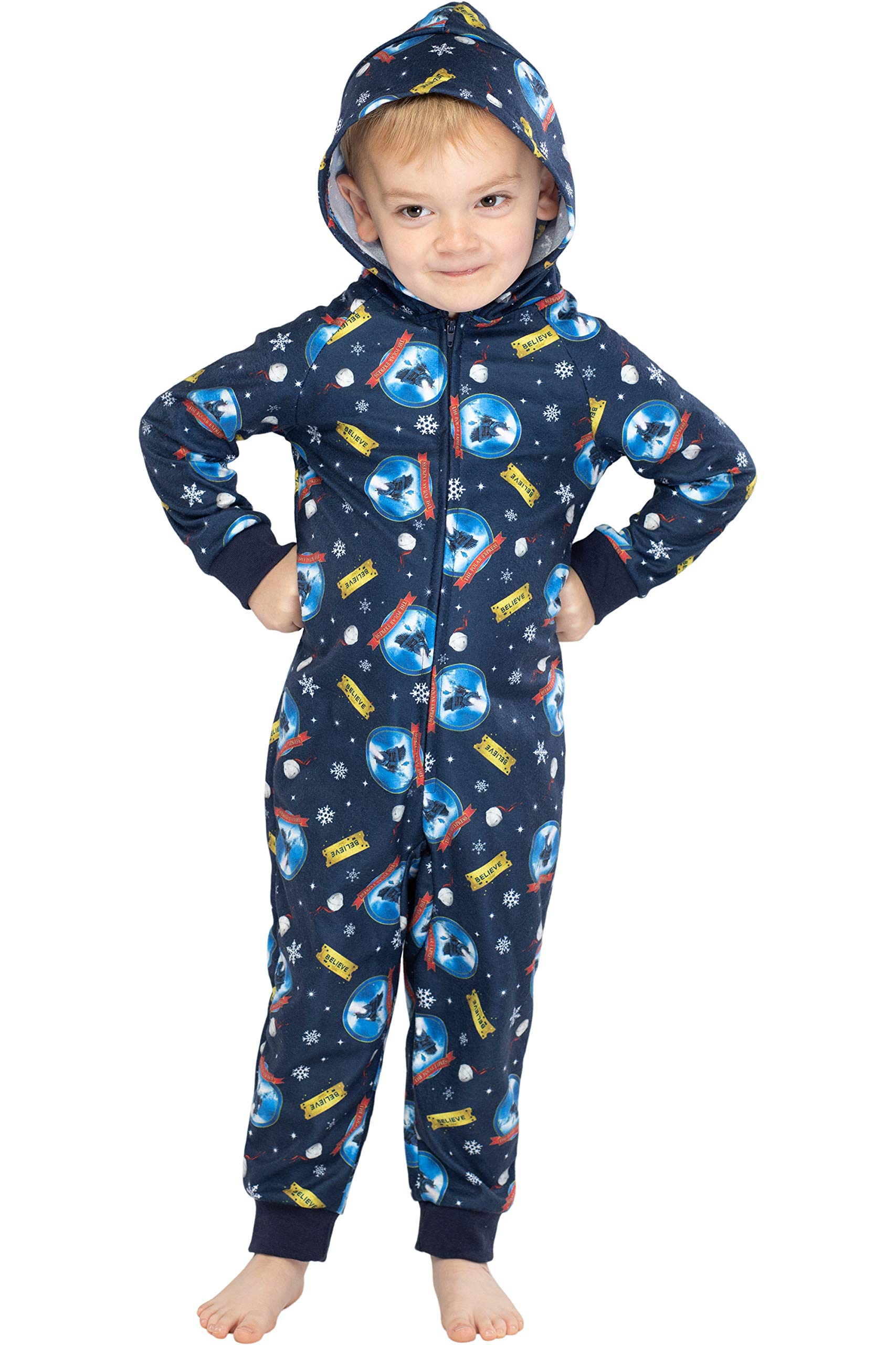 Snapklik.com : INTIMO Polar Express Toddler Kids Believe Hooded One ...