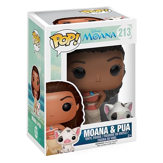 Funko Pop! Disney: Moana - Moana &Amp; Pua - Vaiana - Figura De Vinilo Coleccionable - Idea De Regalo - Mercancia Oficial - Movies Fans - Muñeco Para Coleccionistas Y Exposición