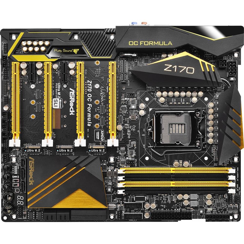 Asrock Z170 OC Formula - DDR4 - 6th Generation MotherBoard (LGA1151, DDR4 4500+OC, 64GB, Quad SLI/ Crossfire, Triple M.2 Ultra Support)-image-22