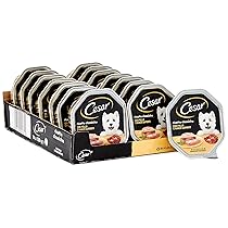 Cesar Ricette Classiche Cibo per Cane, con Pollo e Manzo Saporiti, 150 g, 14 Vaschette