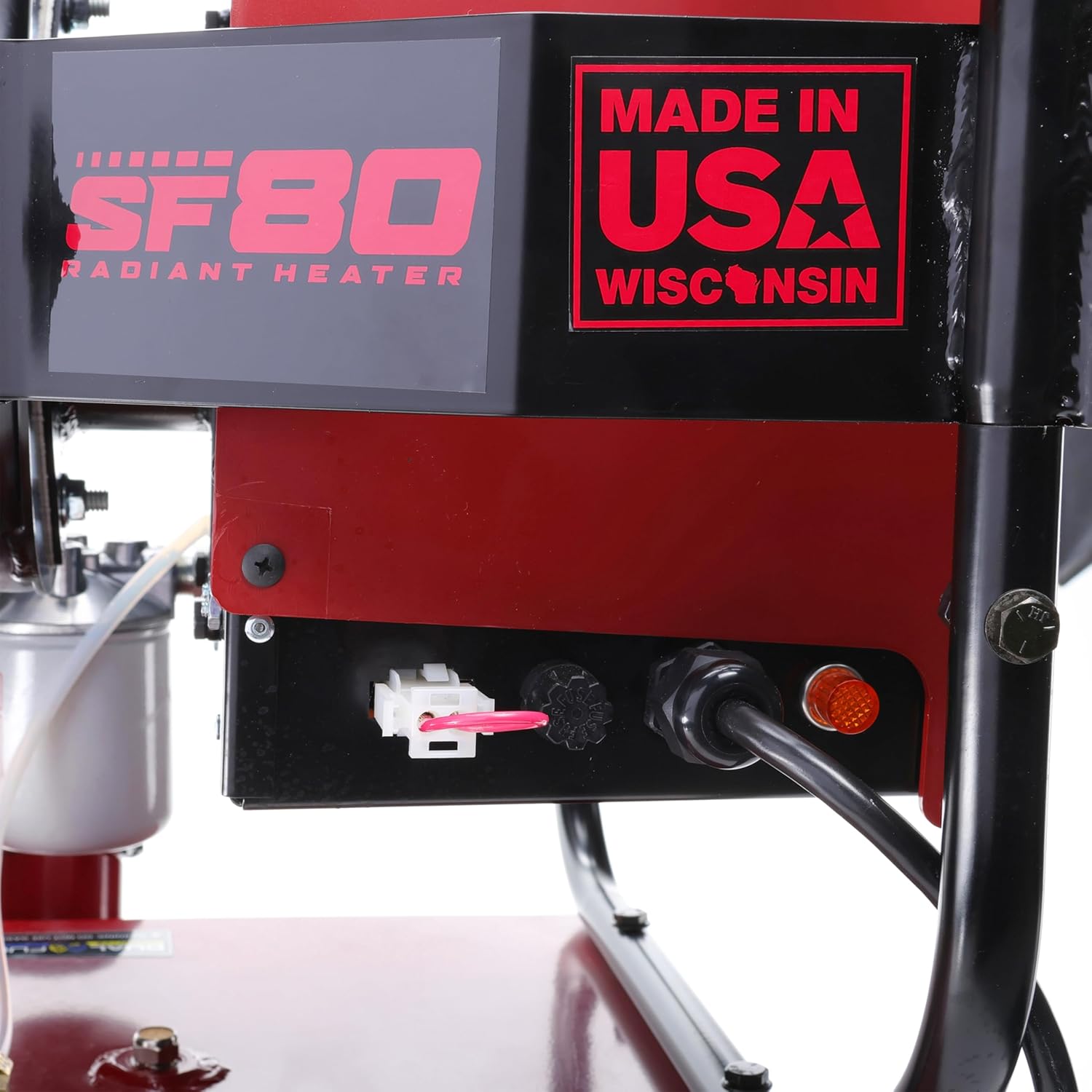 SUNFIRE Radiant Heater - 80,000 BTUs Diesel/Kerosene Portable Industrial Heater with Quiet, Odorless Design & USA Made - SF80