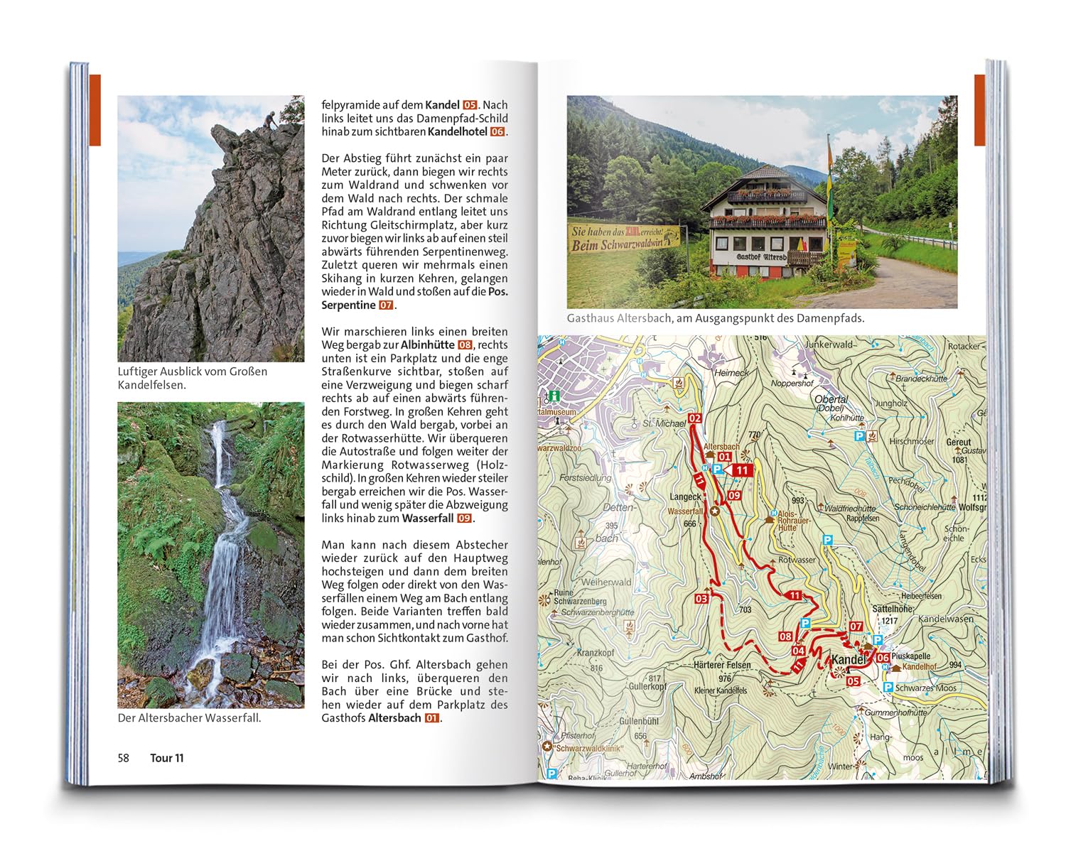 KOMPASS Wanderführer Schwarzwald Süd mit Naturpark, Kaiserstuhl und Markgräflerland, 60 Touren mit Extra-Tourenkarte: mit Touren und GPS-Daten in der KOMPASS-App: 5411