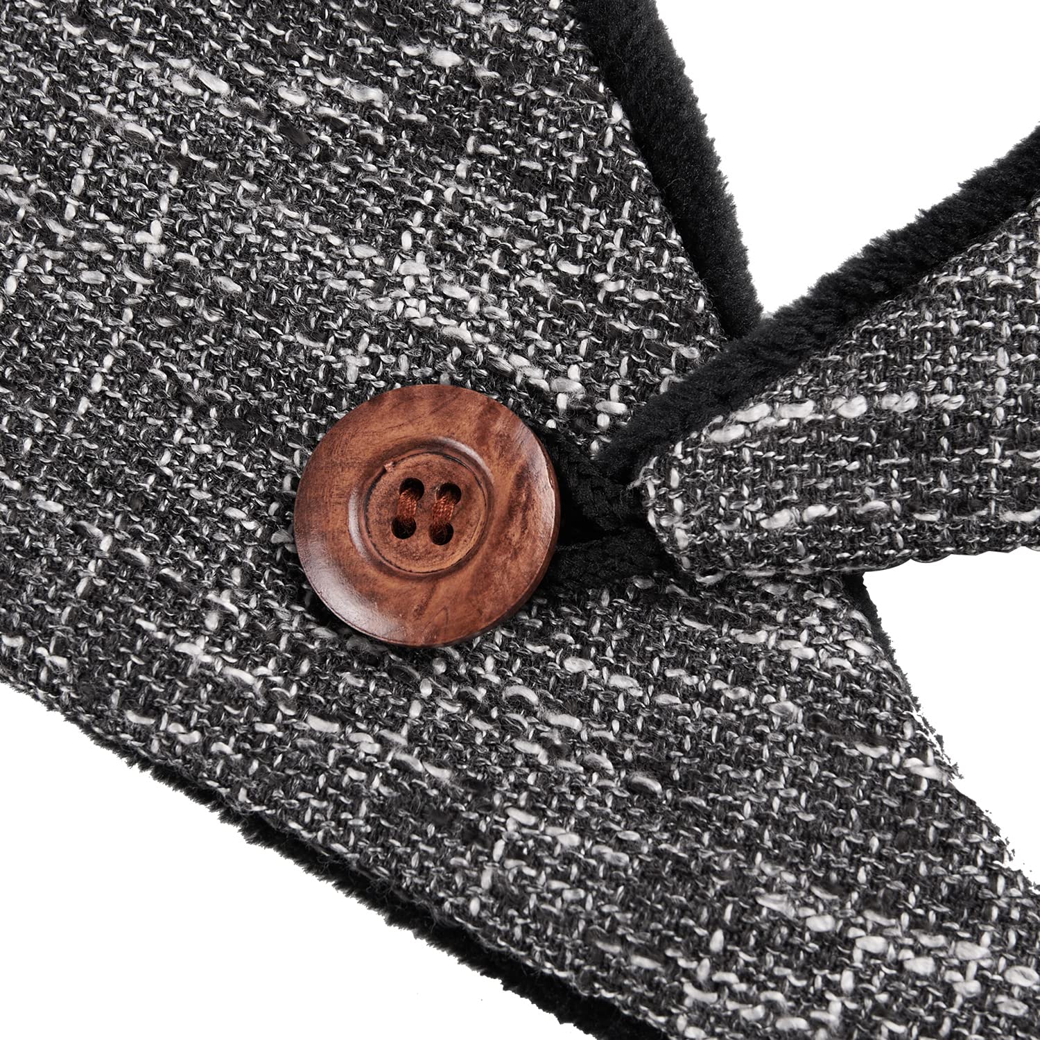 heekpek Sciarpa Donna Invernale Sciarpa Scialle Donna Triangolo con Bottoni Multifunzione Pile Spessa e Grande Invernali